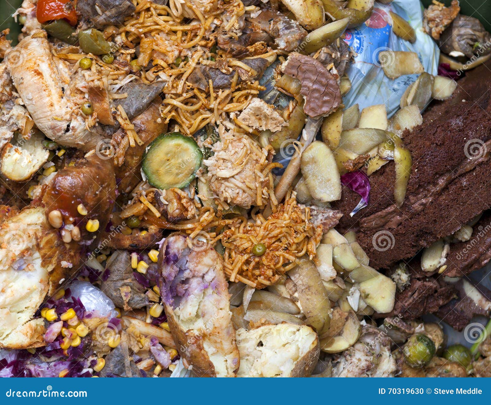 Food Waste stock photo. Image of background, food, waste 70319630