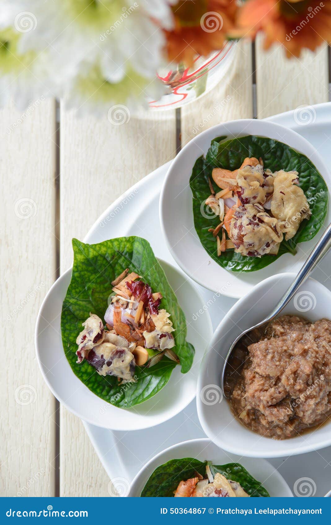 Food wrapped in leaves stock image. Image of native, dessert 50364867