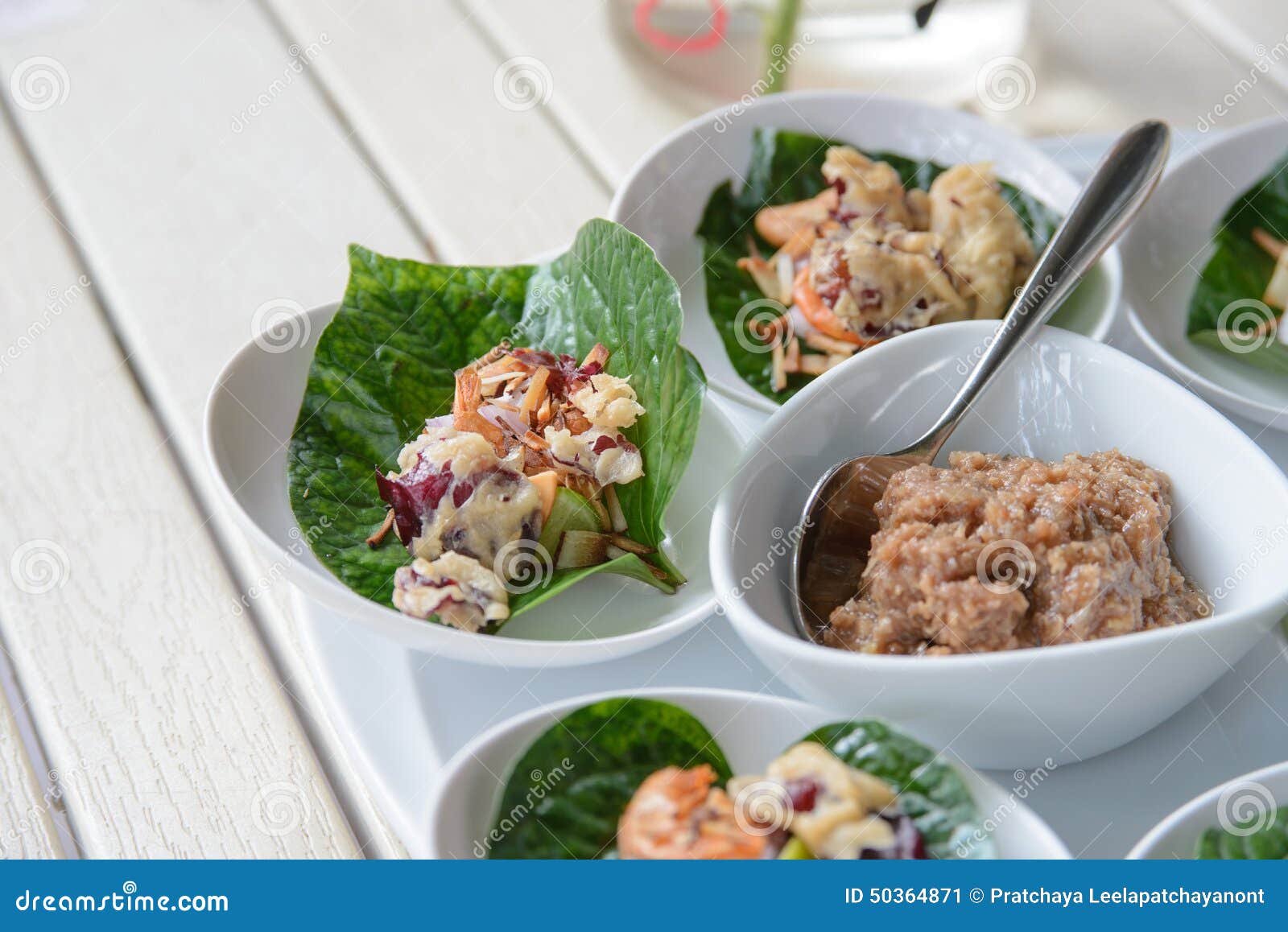 Food wrapped in leaves stock image. Image of restaurant 50364871