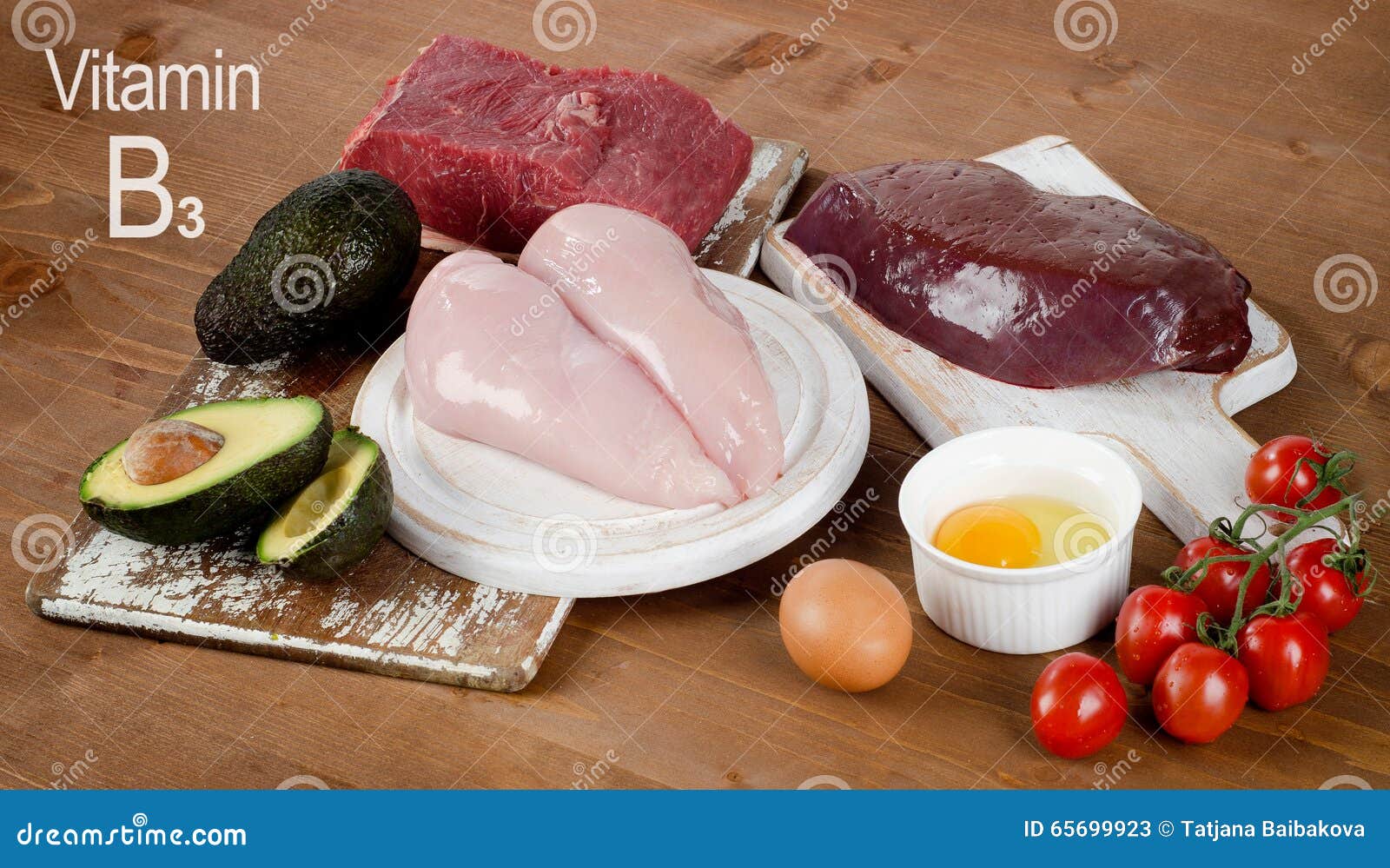 Foods High in Vitamin B3 stock image. Image of green 65699923