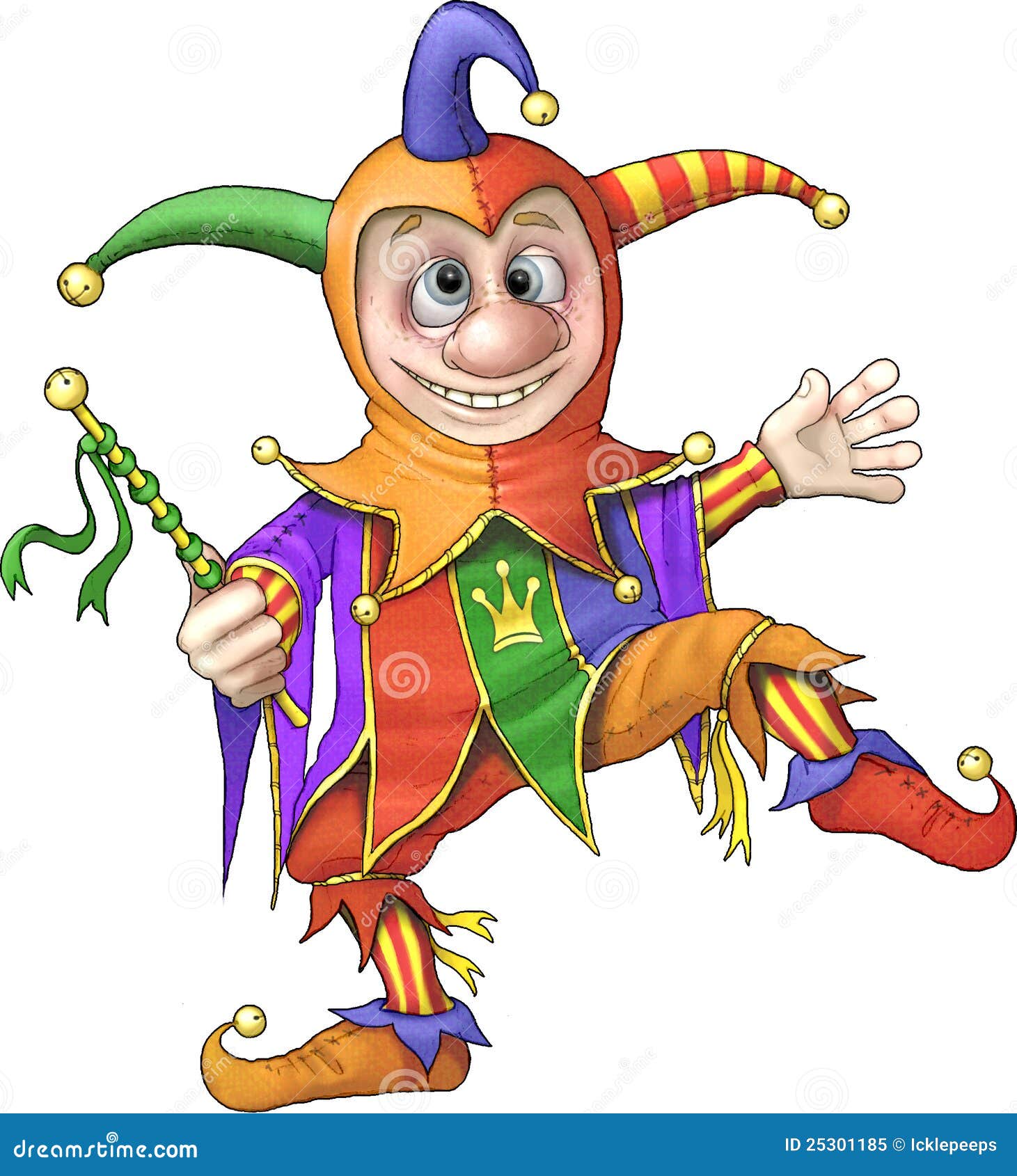 free jester clipart