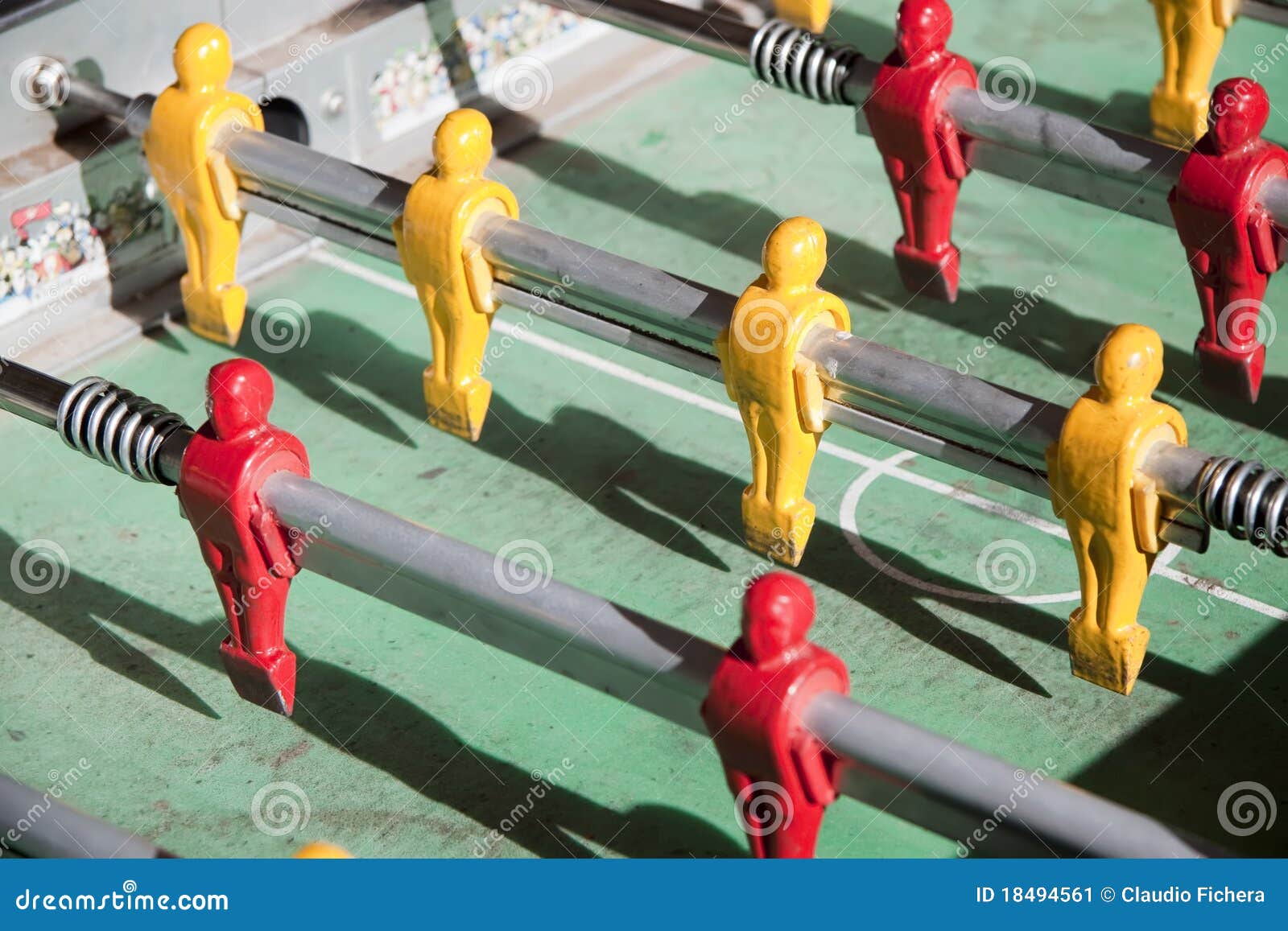 Foosball stock image. Image of sport, football, entertainment 18494561