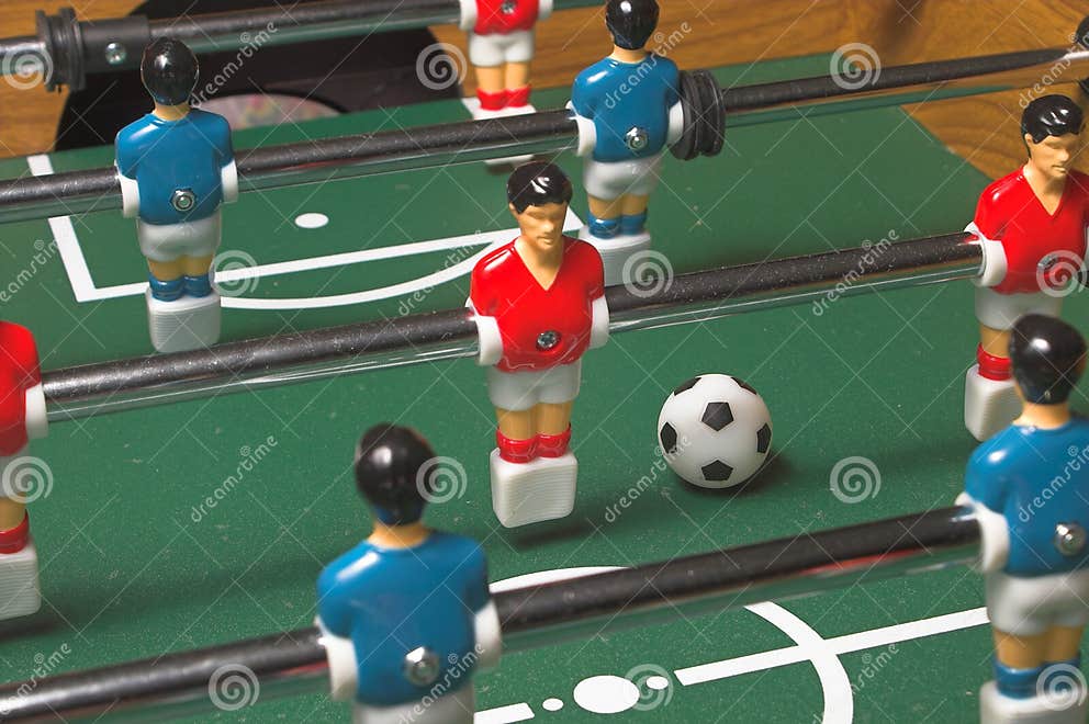 Foosball Game stock image. Image of soccer, shoot, goalie 3983259