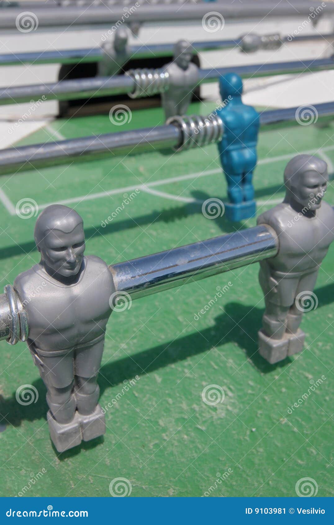 Foosball match stock image. Image of team, competition 9103981