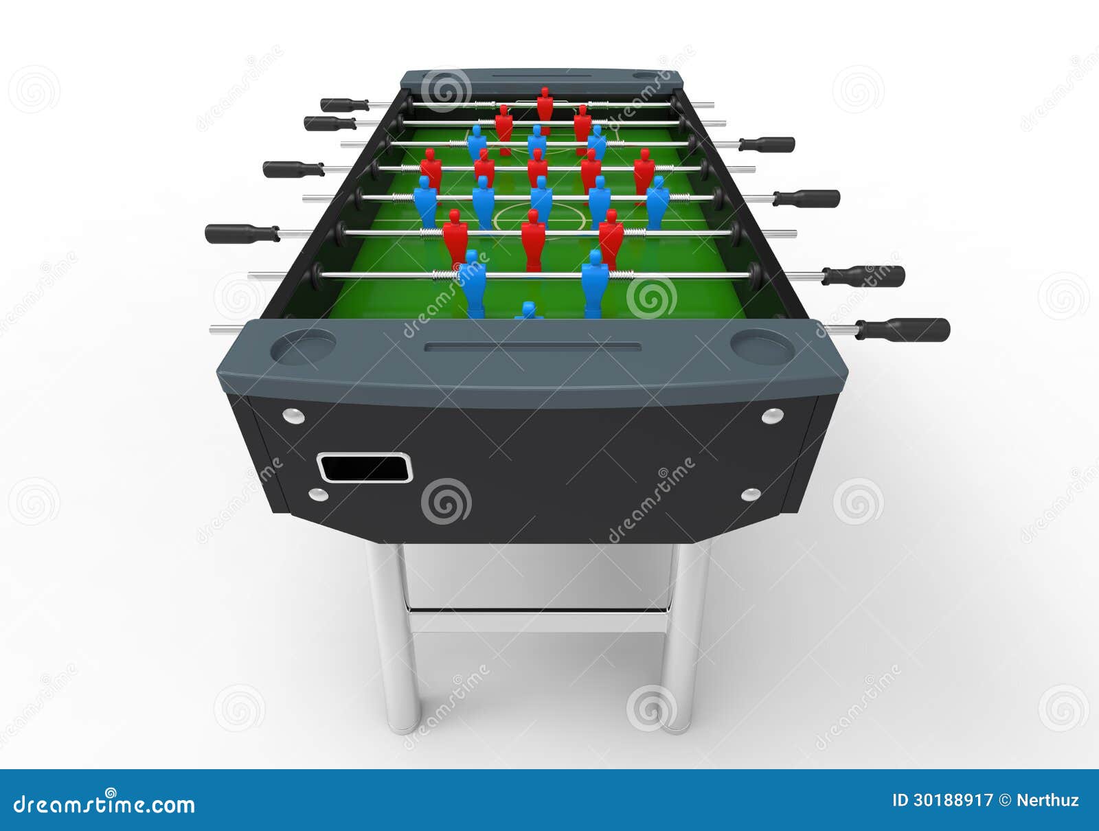 Foosball Soccer Table Game Royalty Free Stock Photography 