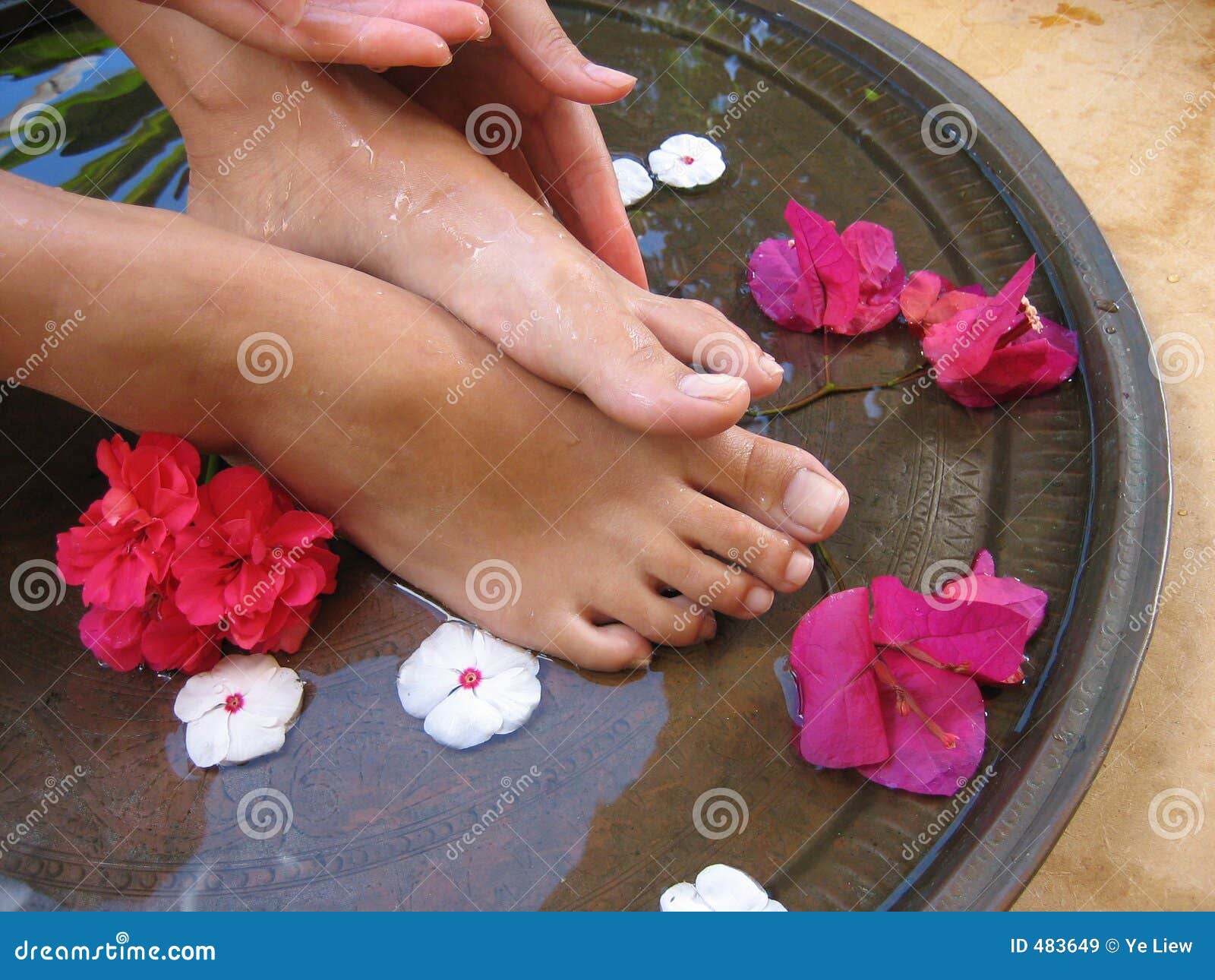 Foot Bath 1e Royalty Free Stock Images Image 483649