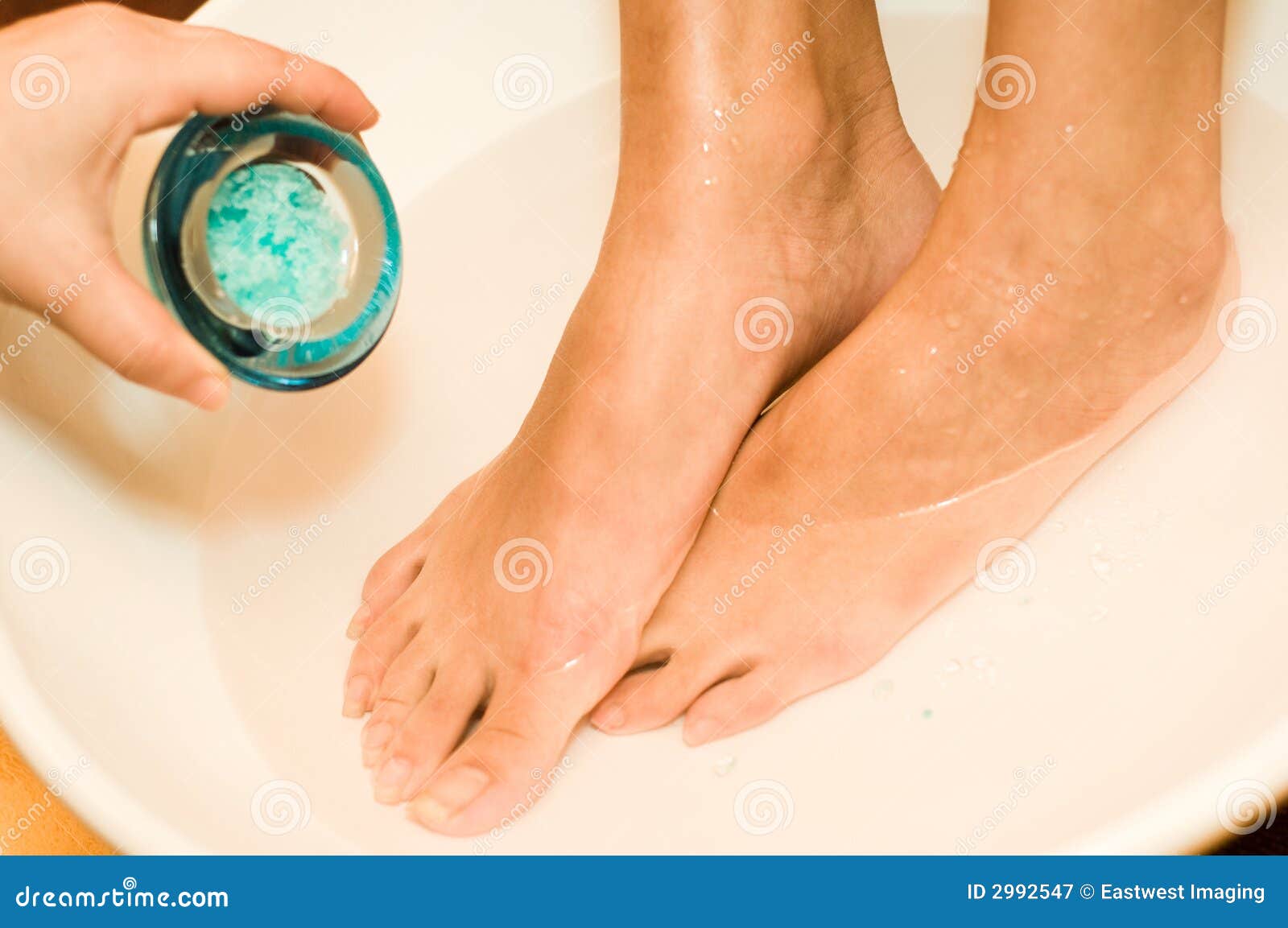 Foot Bath stock image. Image of bath, foot, colour, treat 2992547