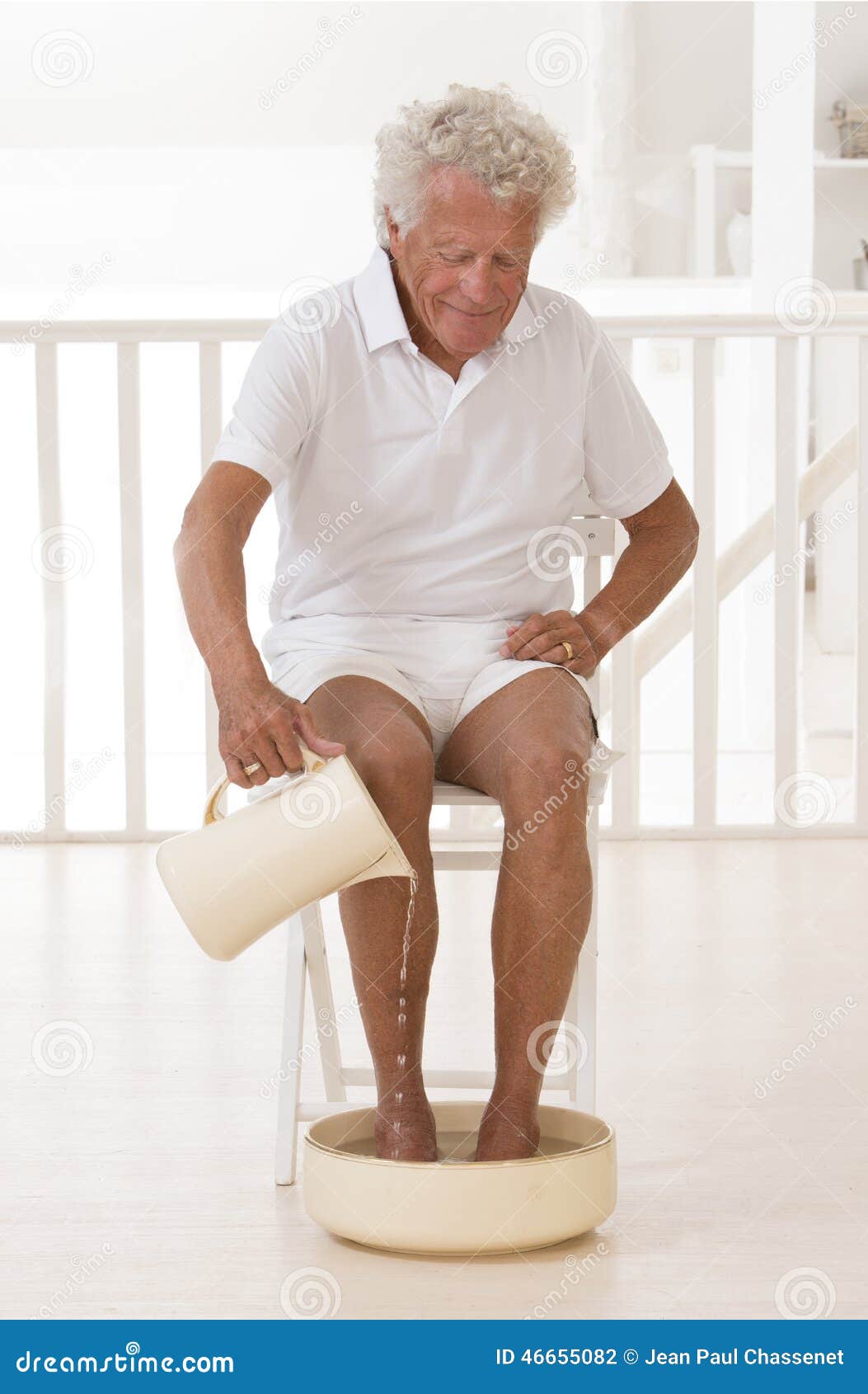 Foot Bath stock photo. Image of adult, body, interior 46655082