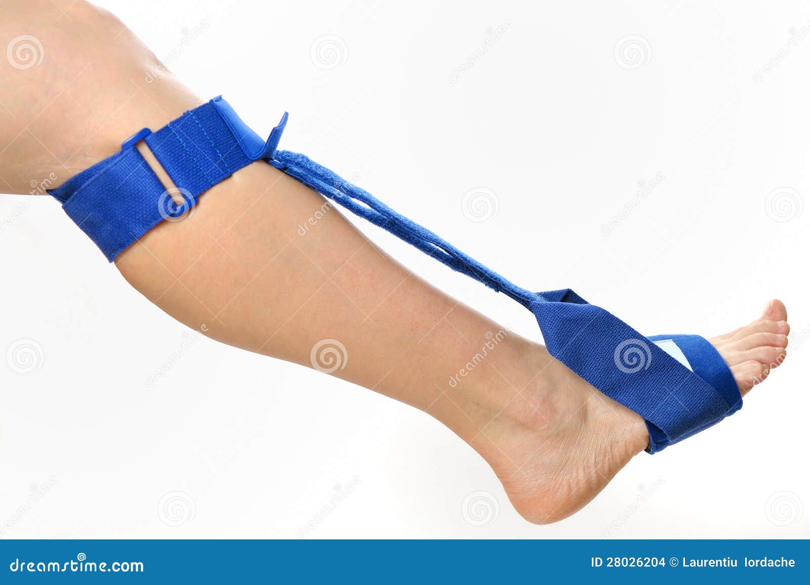 Foot brace stock photo. Image of orthopedic, people, medical 28026204