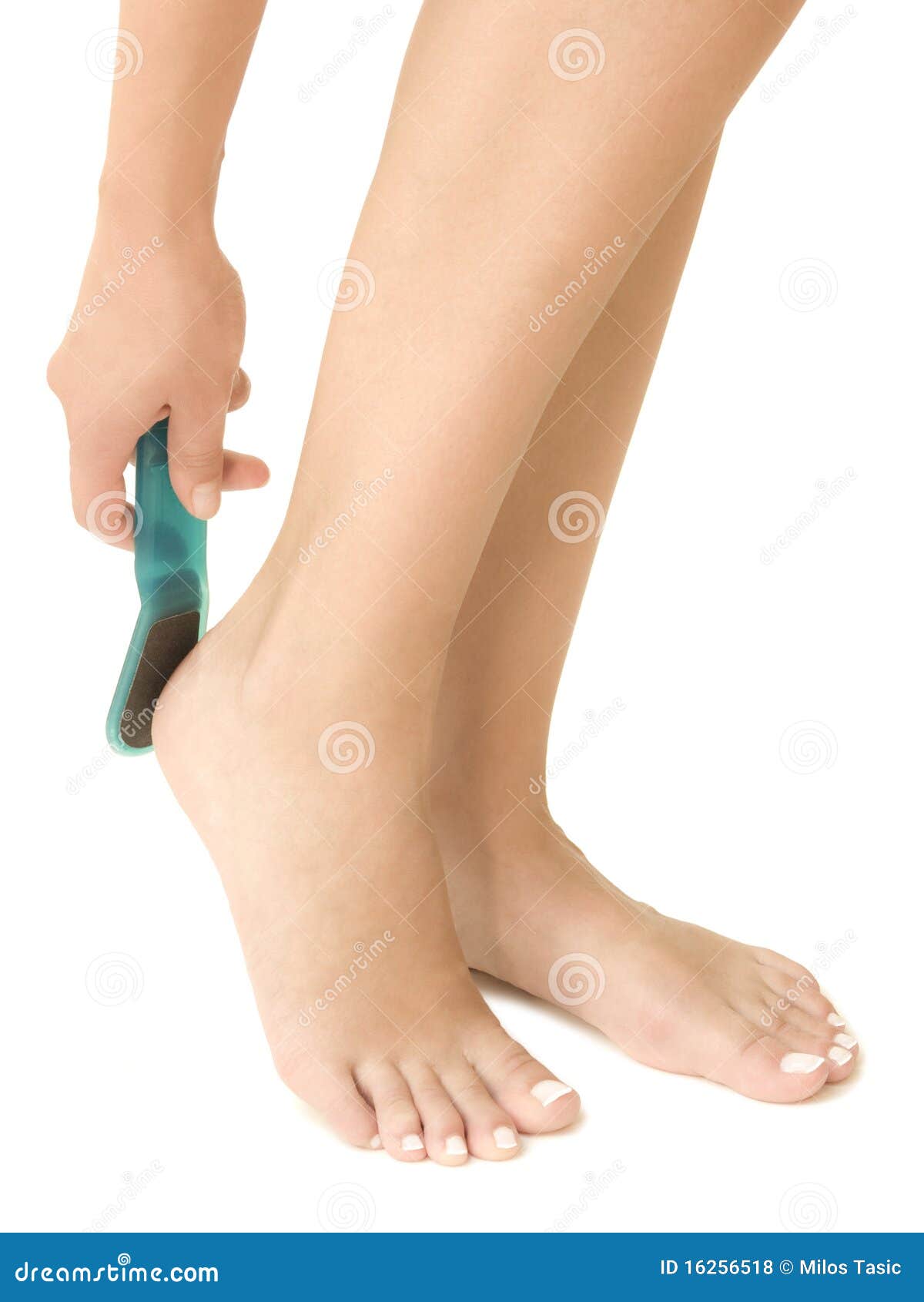Foot Care stock photo. Image of woman, cream, rasp, body 16256518