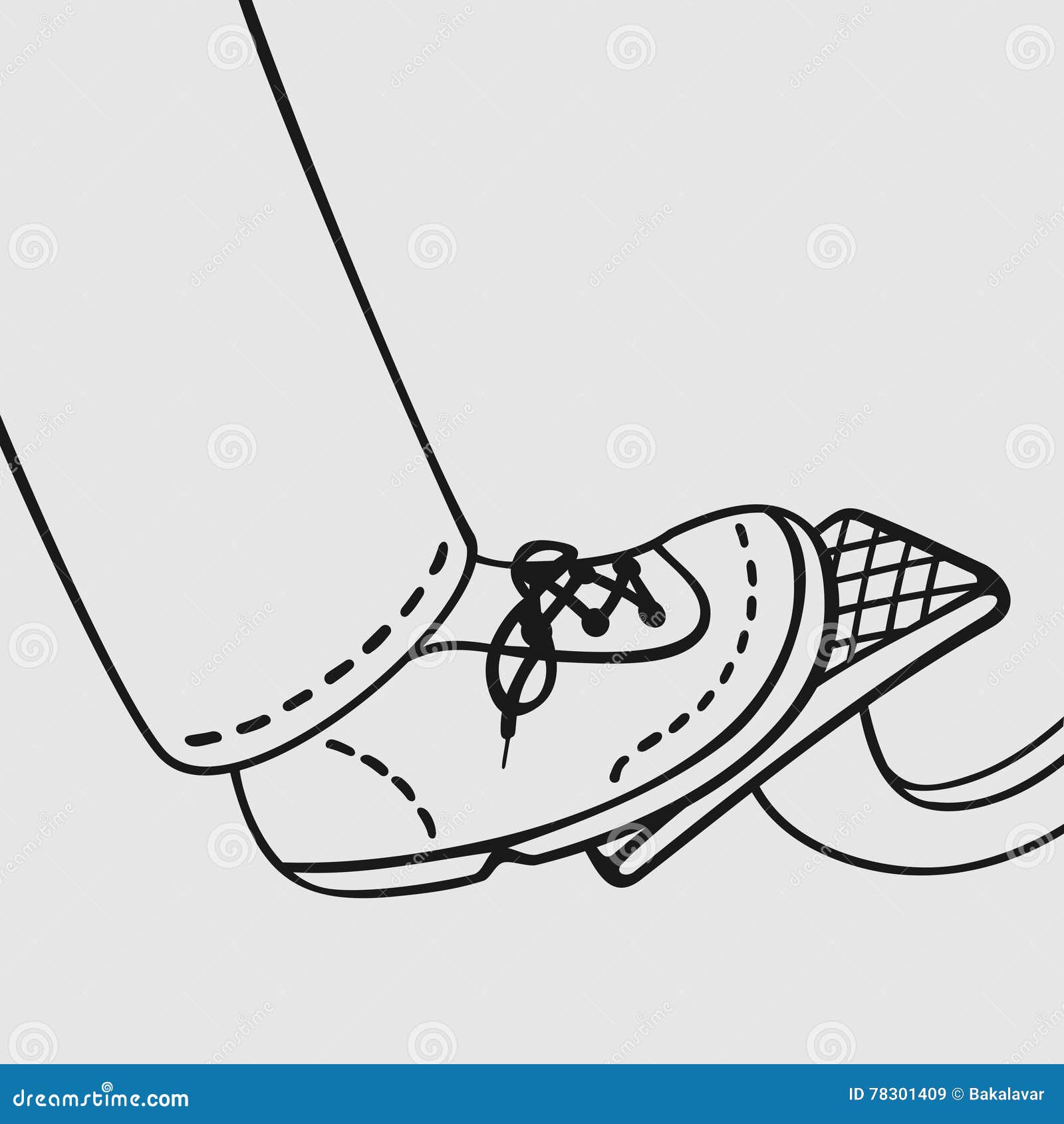 The foot on the gas pedal stock vector. Illustration of press 78301409