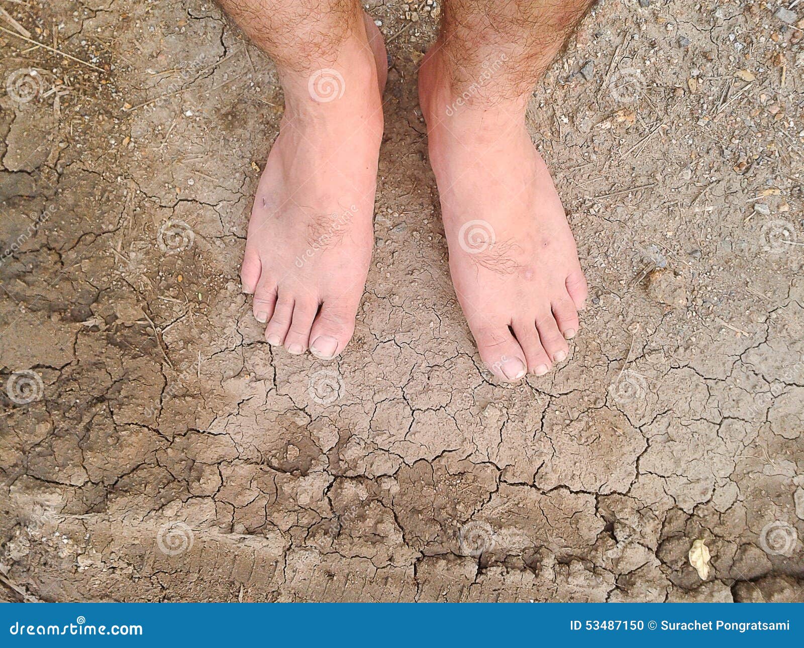 Foot stock photo. Image of arid, penurious, floor, fingers 53487150