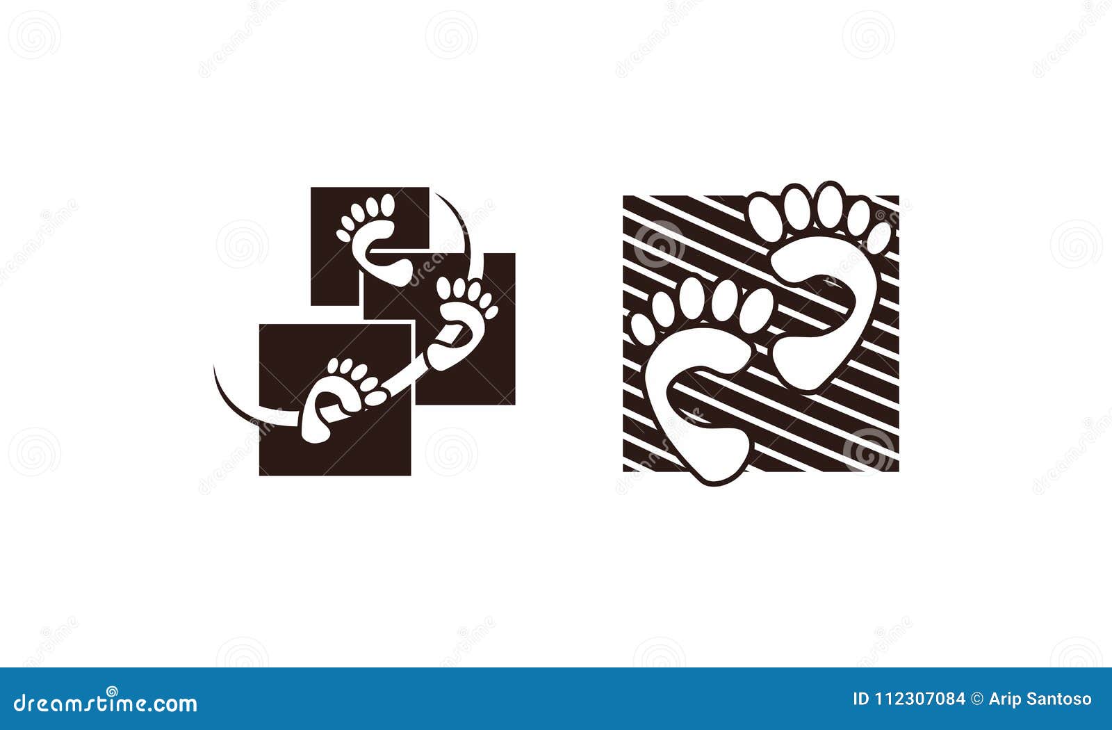 Foot Health Center Template Stock Vector Illustration of clinic