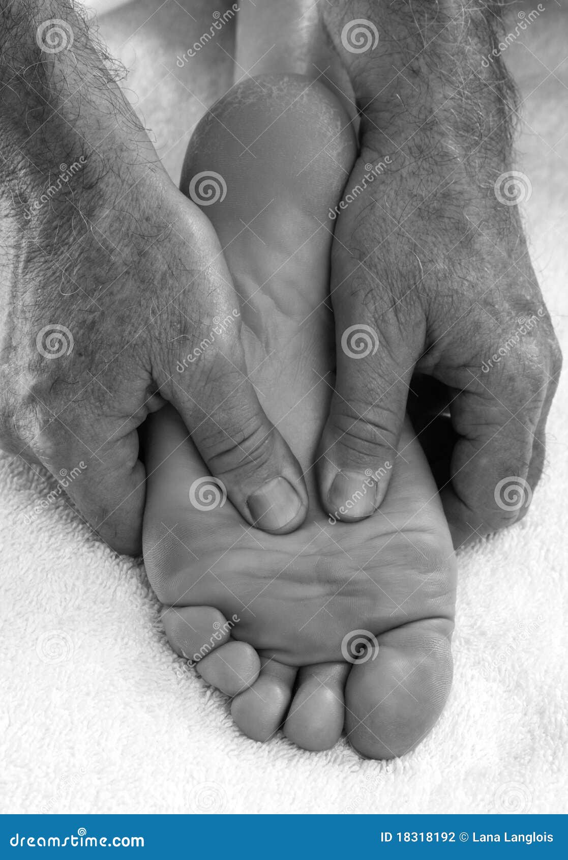 Foot Massage Stock Photo Imag