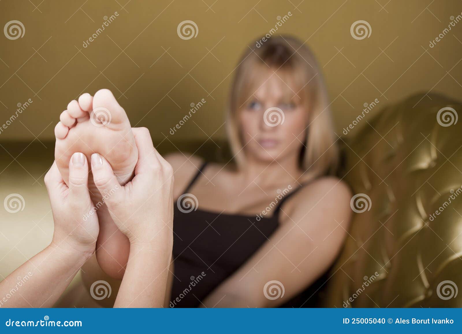 Foot Massage In A SPA Center Stock Photo Image 25005040 Foot Massage In A SPA Center Stock Photo Image 25005040