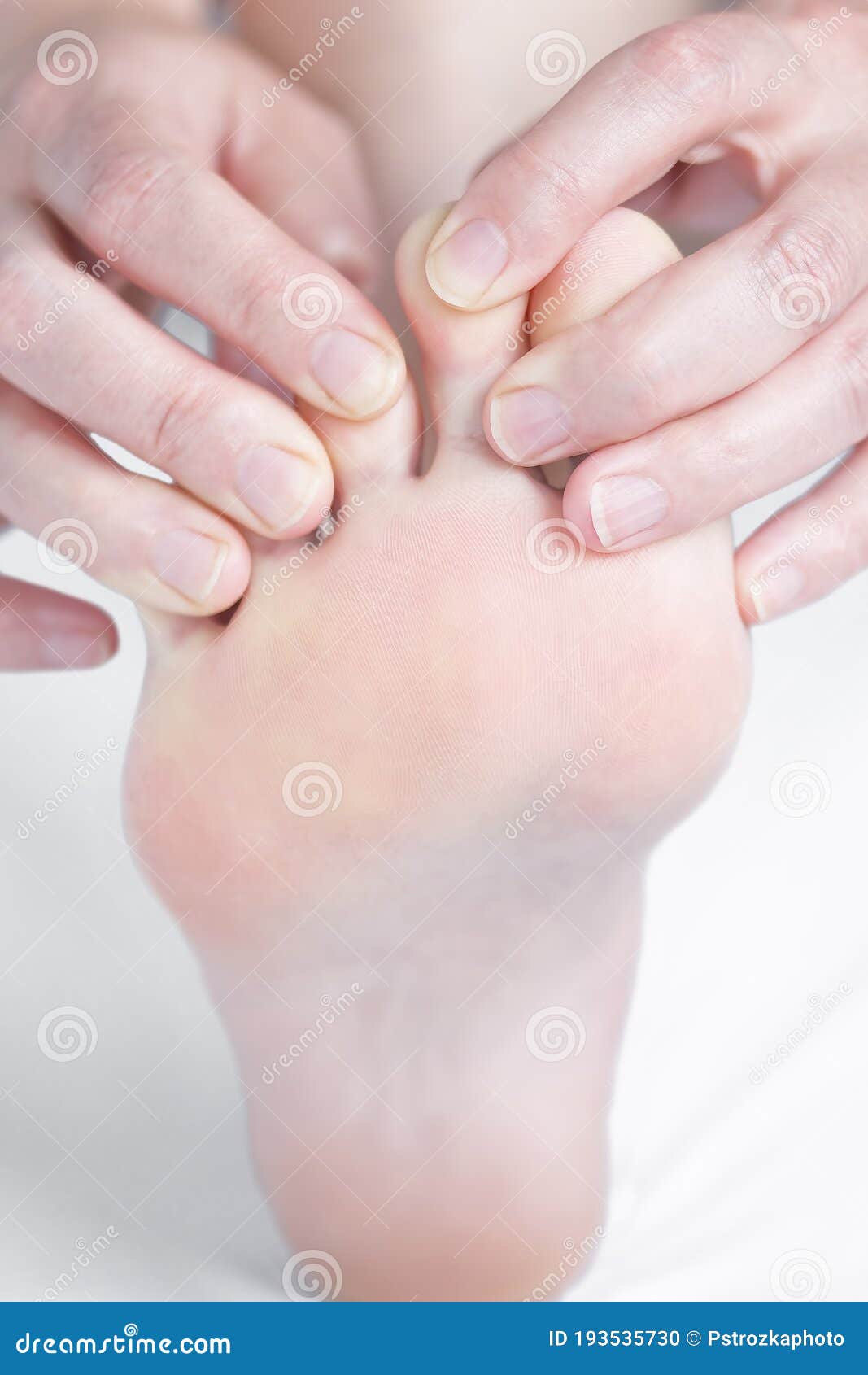 Foot Pain, Foot Massage, Physiotherapy Stock Photo Image of