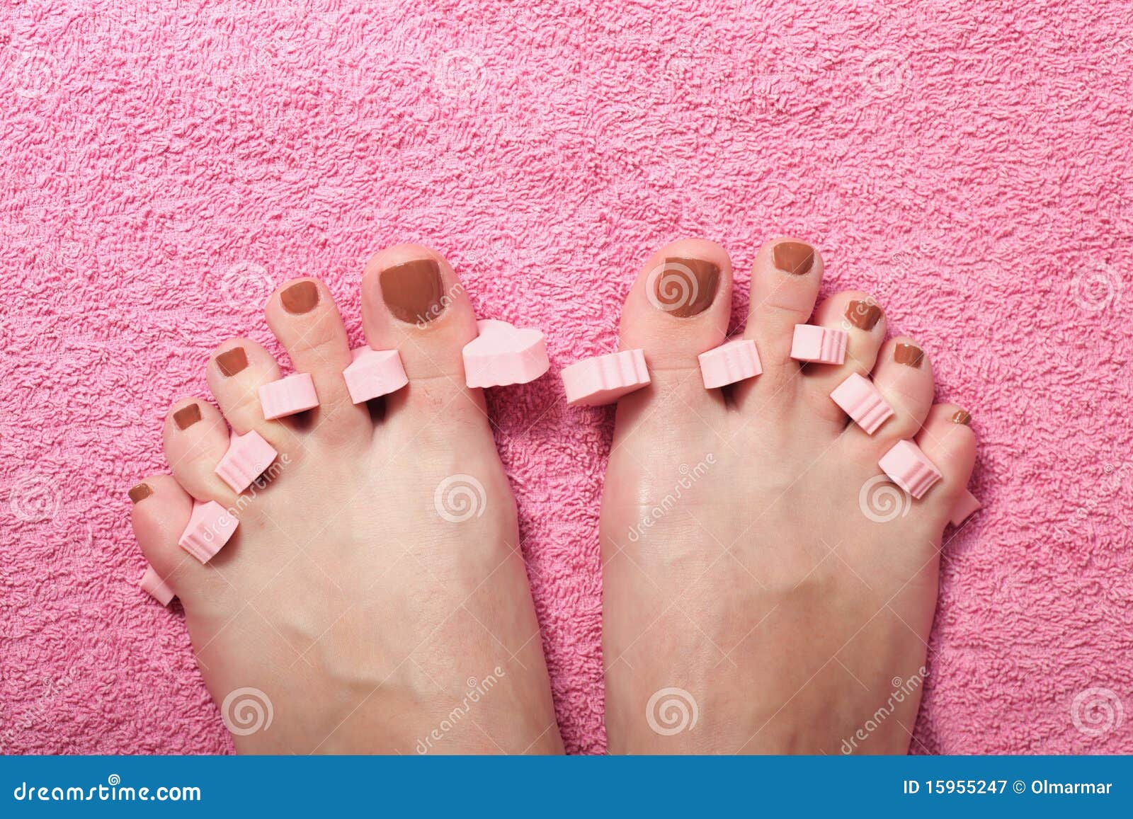 Foot pedicure applying stock image. Image of skin, pedicure 15955247