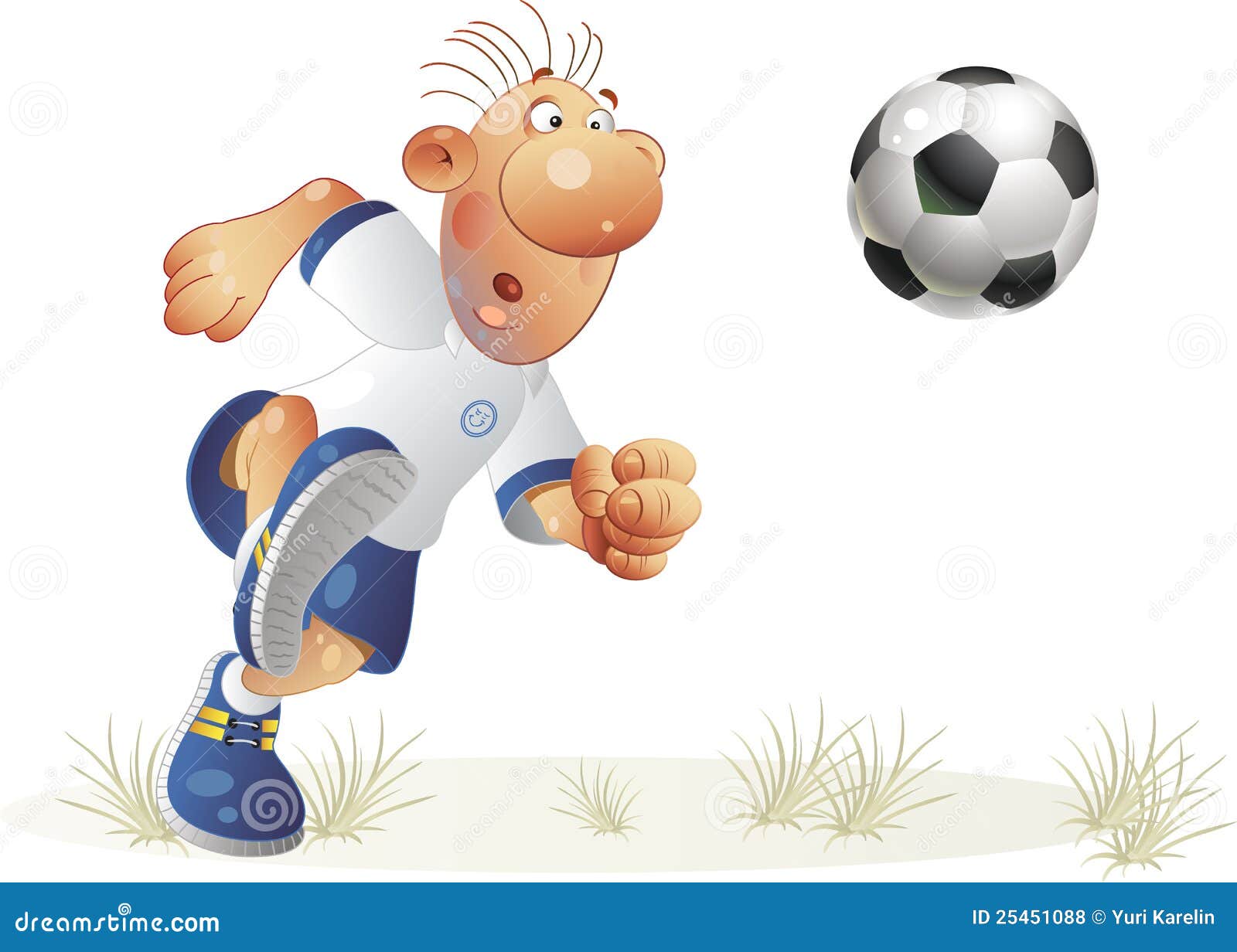 Football2 stock vector. Illustration of purpose, action 25451088