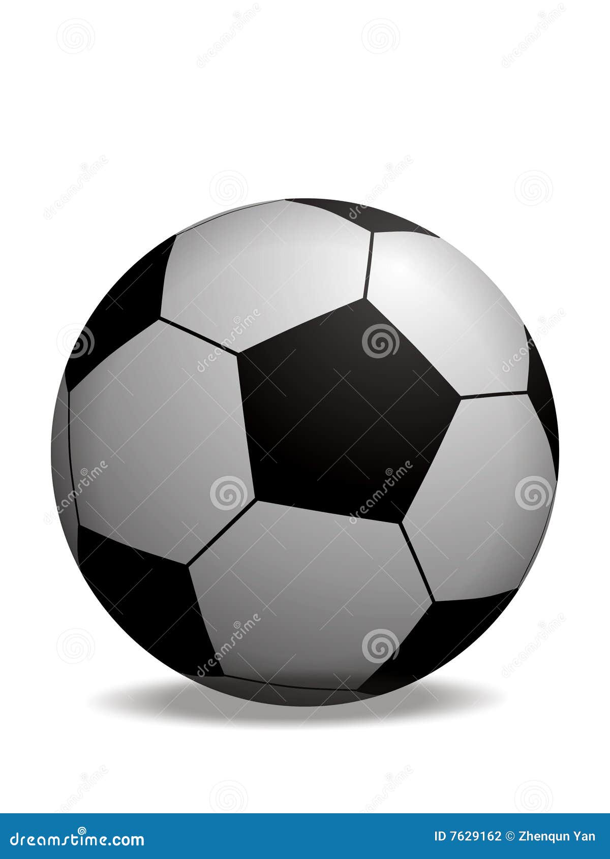 Football stock vector. Illustration of background, play - 7629162
