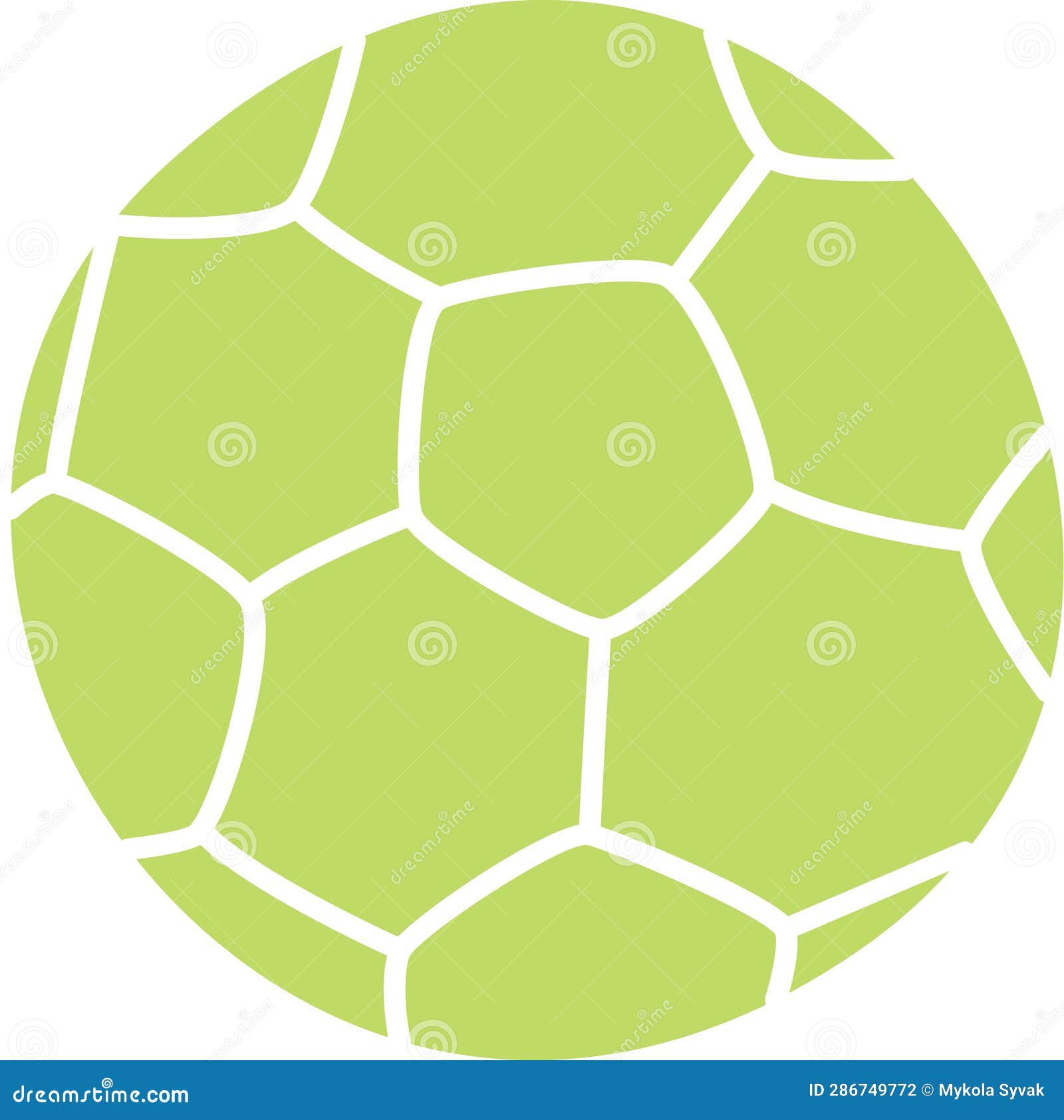 Football Ball Doodle stock illustration. Illustration of soccer 286749772