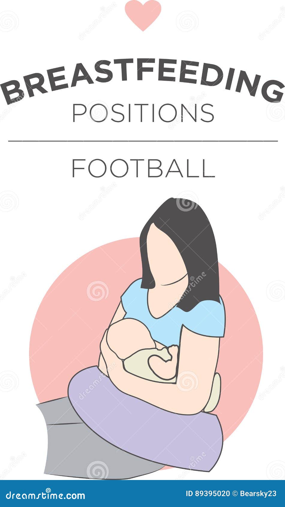 Football Hold Breastfeeding Stock Illustrations 20 Football Hold