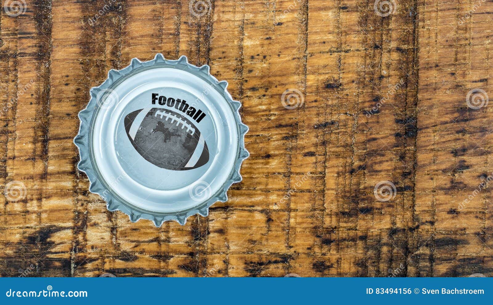 Crown Cork Or Bottle Cap Miniature Figures On A Medalist Award Ceremony