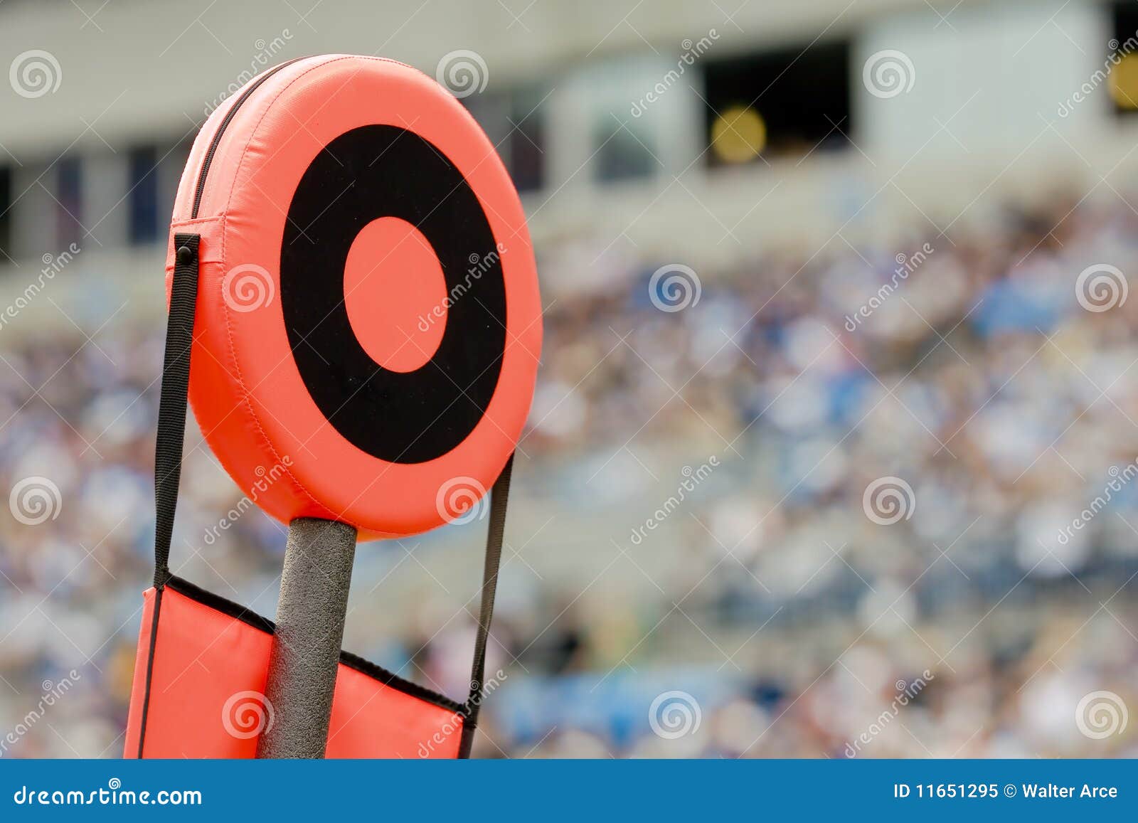 Football Down Markers stock image. Image of figure, number - 11651295