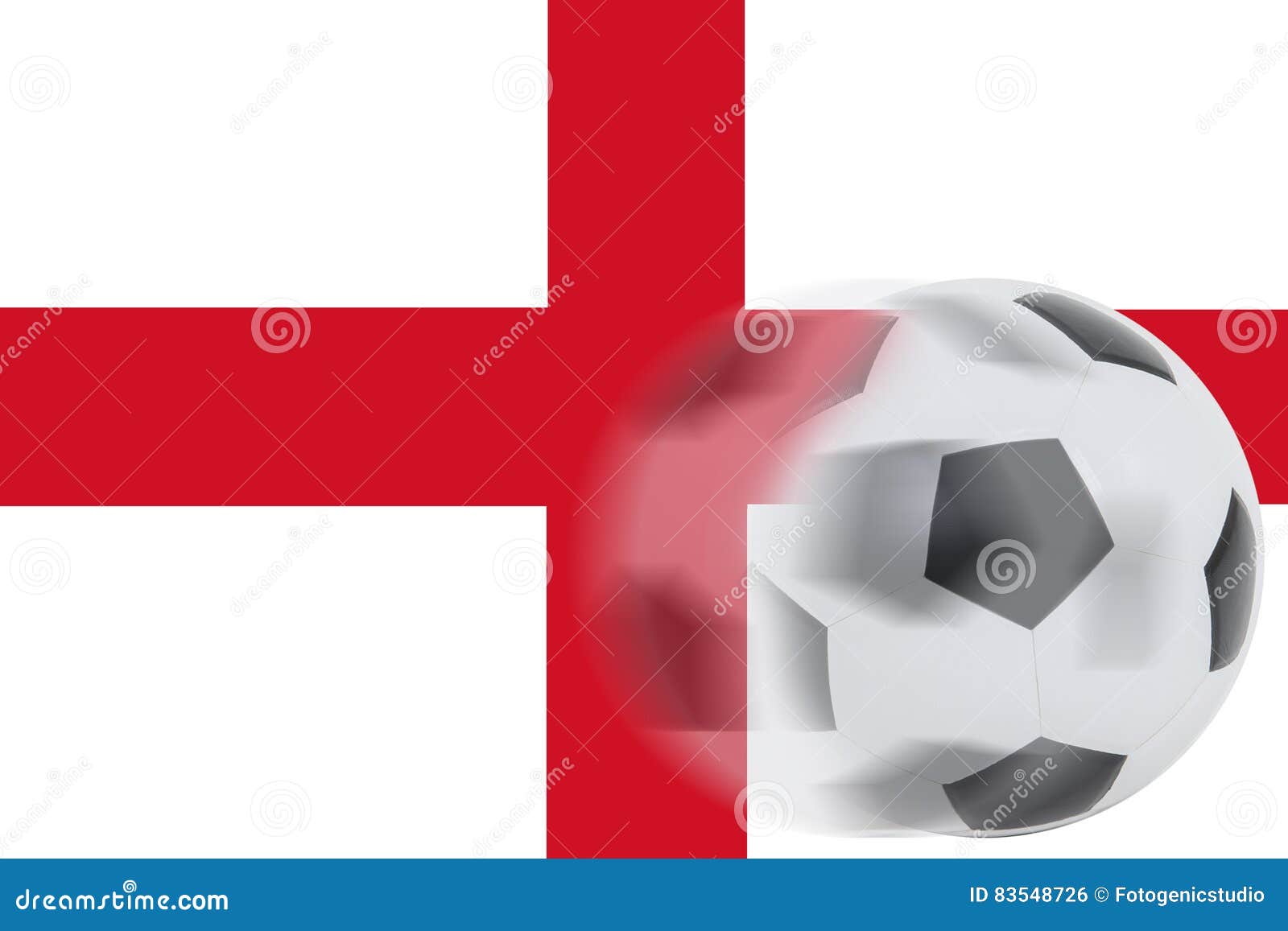 Football on England flag stock photo. Image of sport 83548726