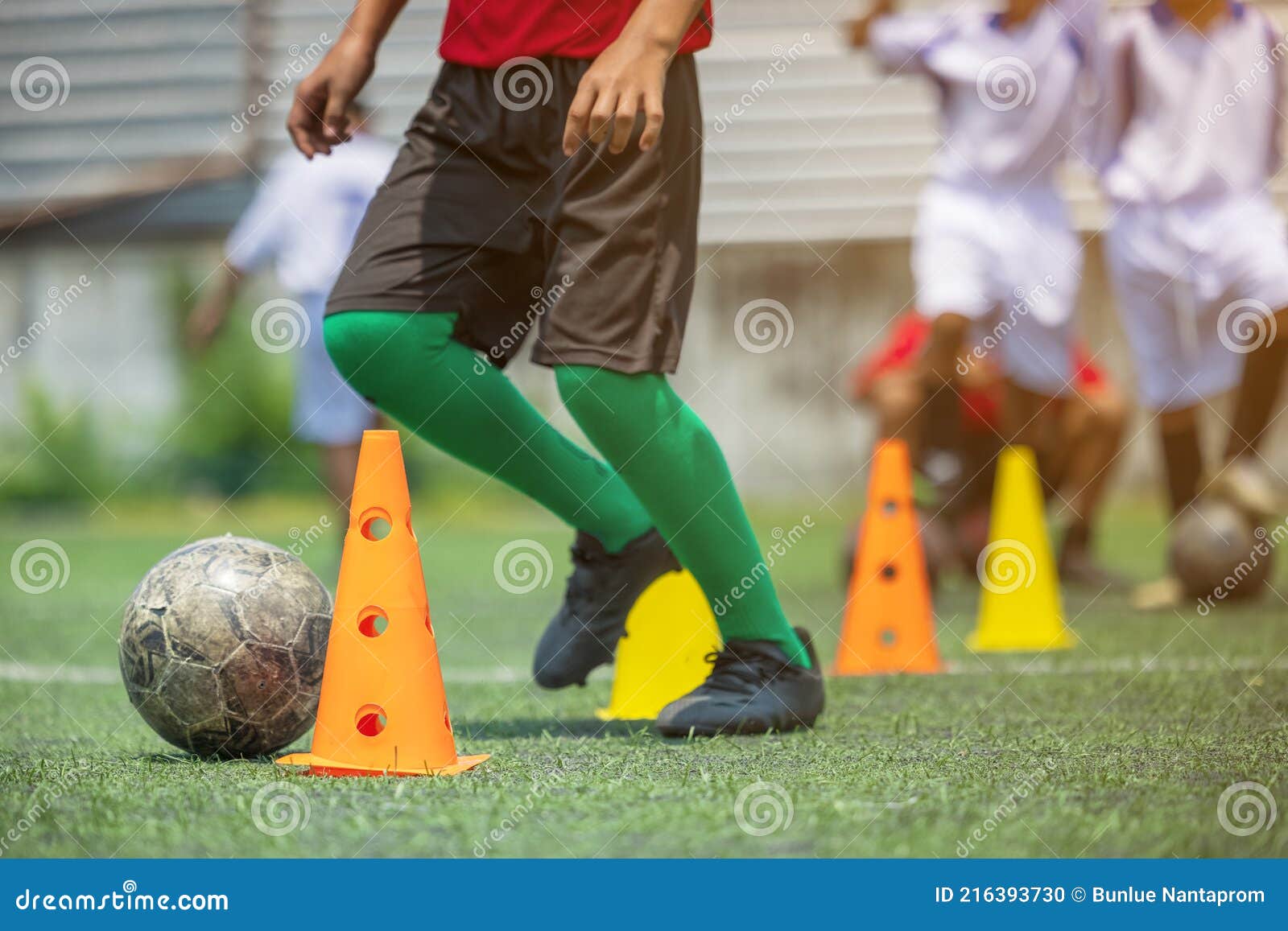 Match D'entraînement De Football De Football Pour Les Enfants