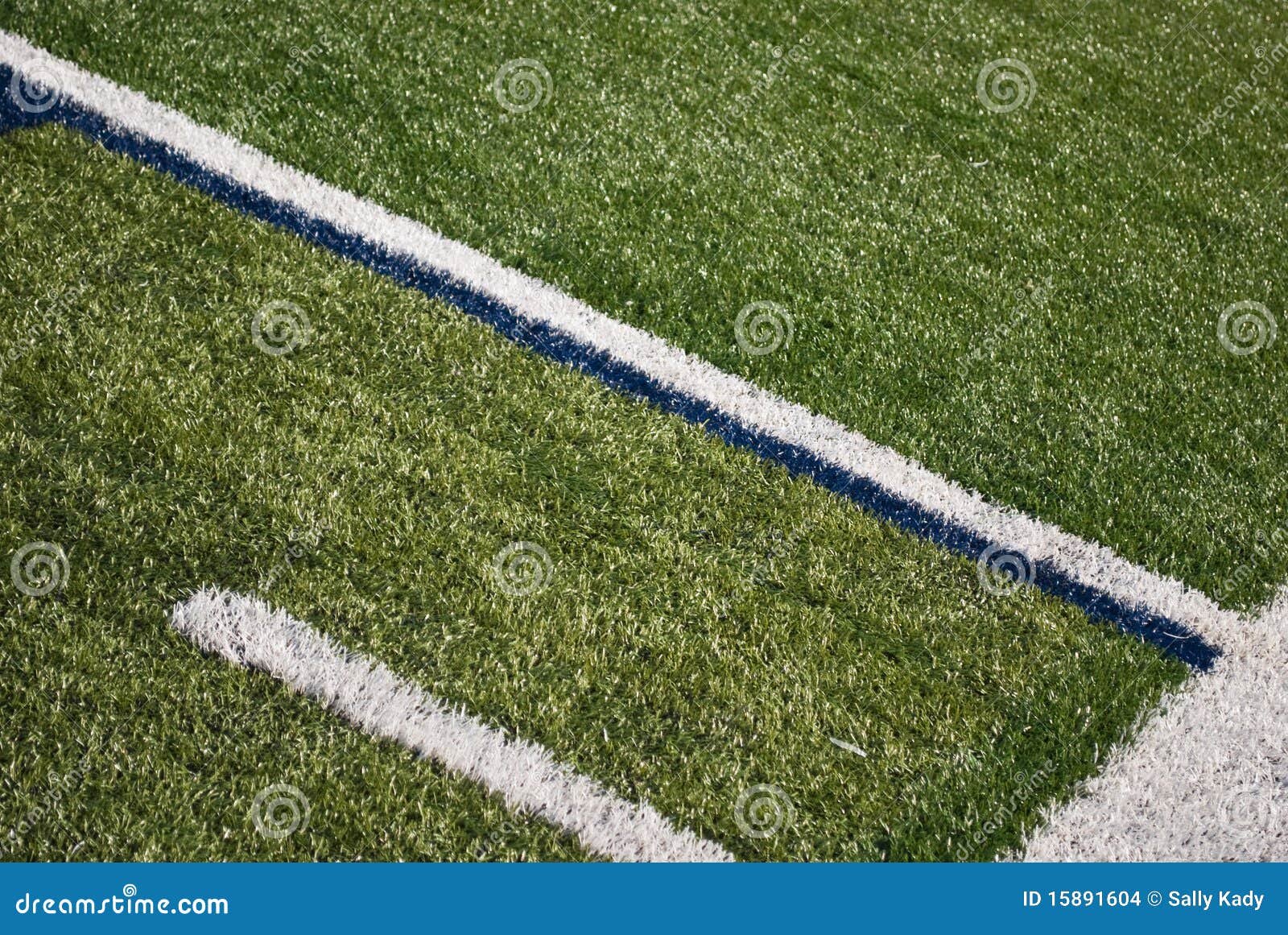 Football field lines stock photo. Image of zone, green - 15891604