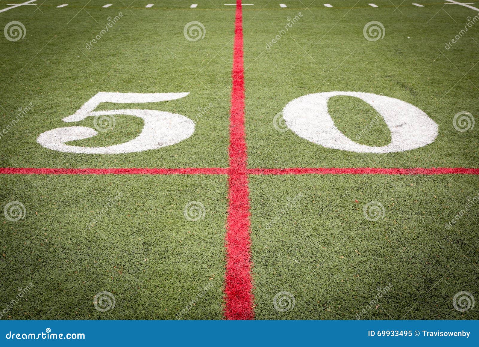 Football Field markings stock image. Image of ball, sideline 69933495