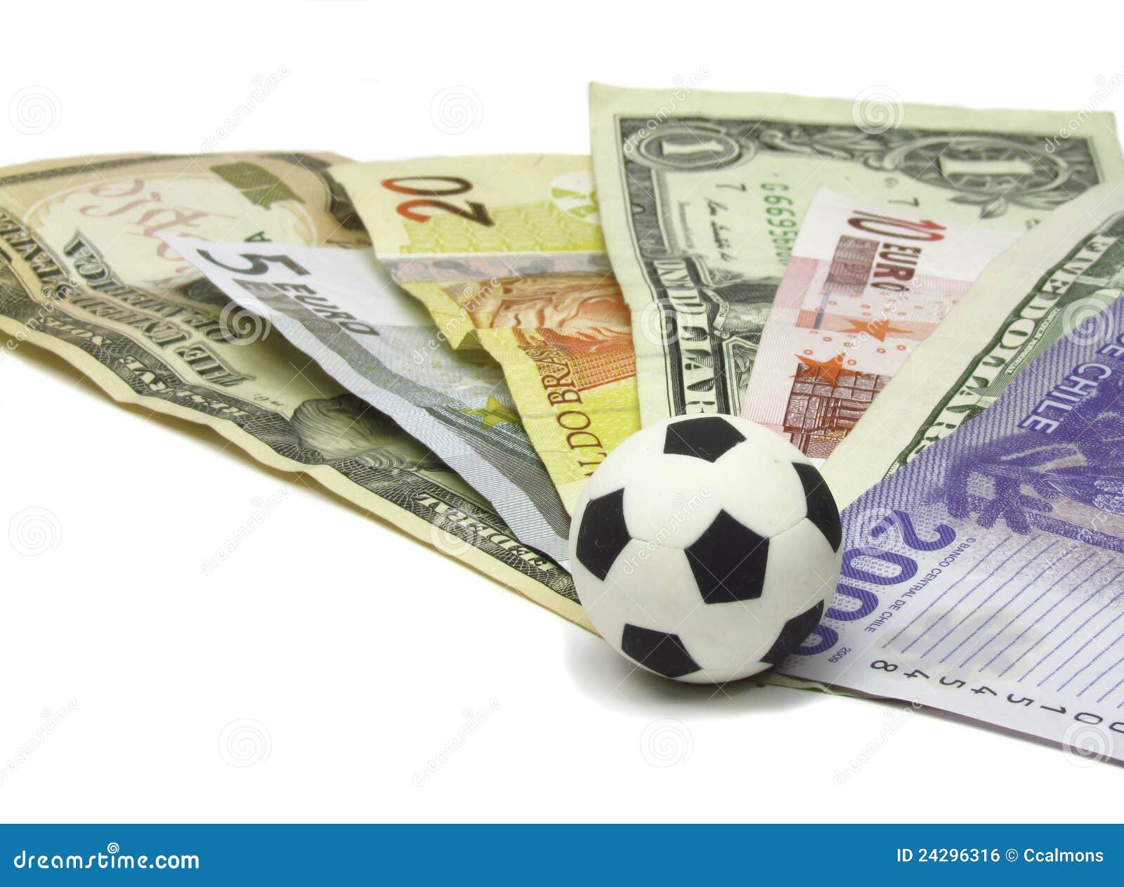 football and money