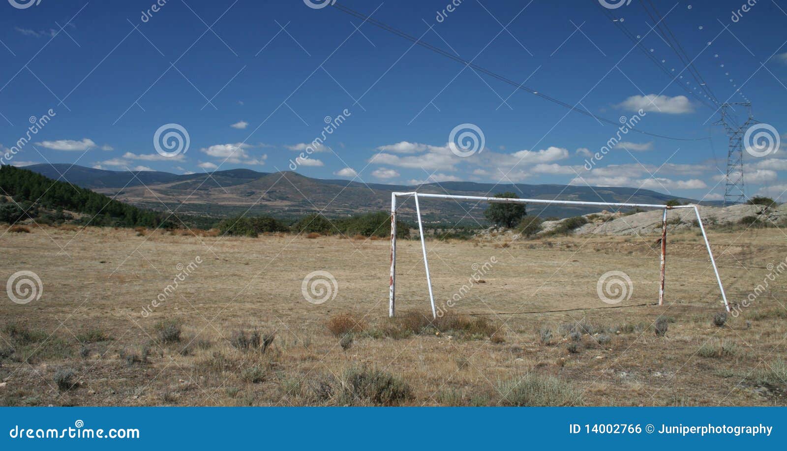 Football Pitch stock photo. Image of separate, pitch 14002766