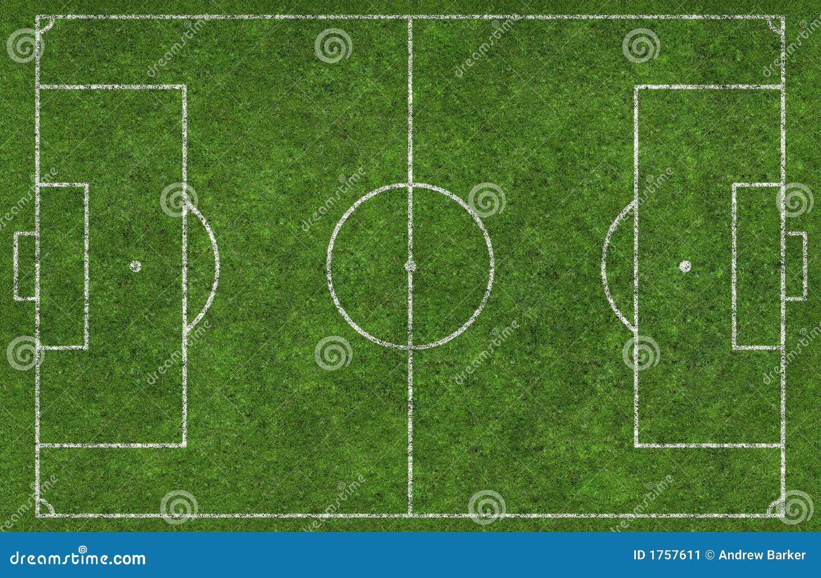 Football Pitch stock image. Image of pitch, lines, white 1757611