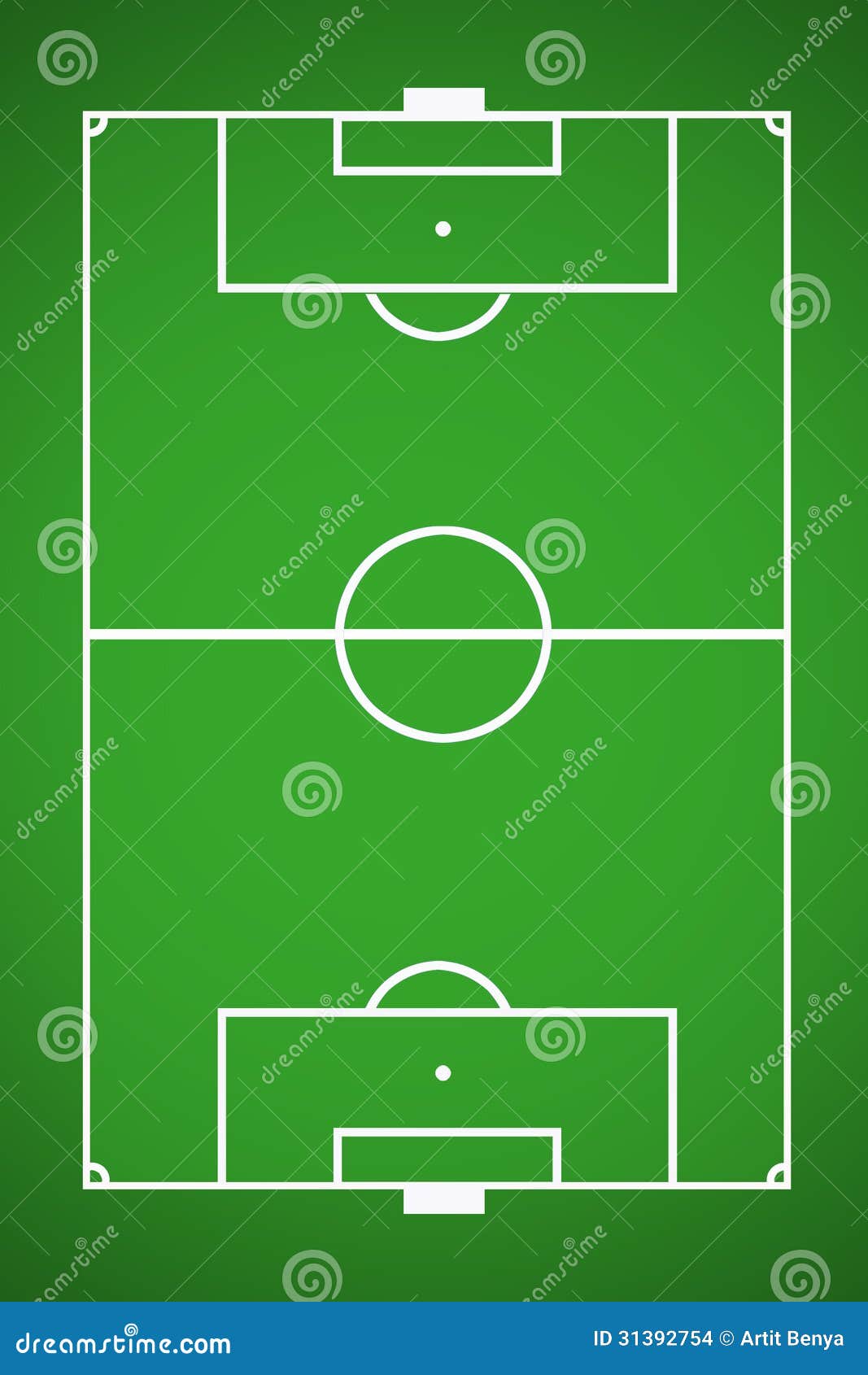 Football platform stock illustration. Illustration of court 31392754