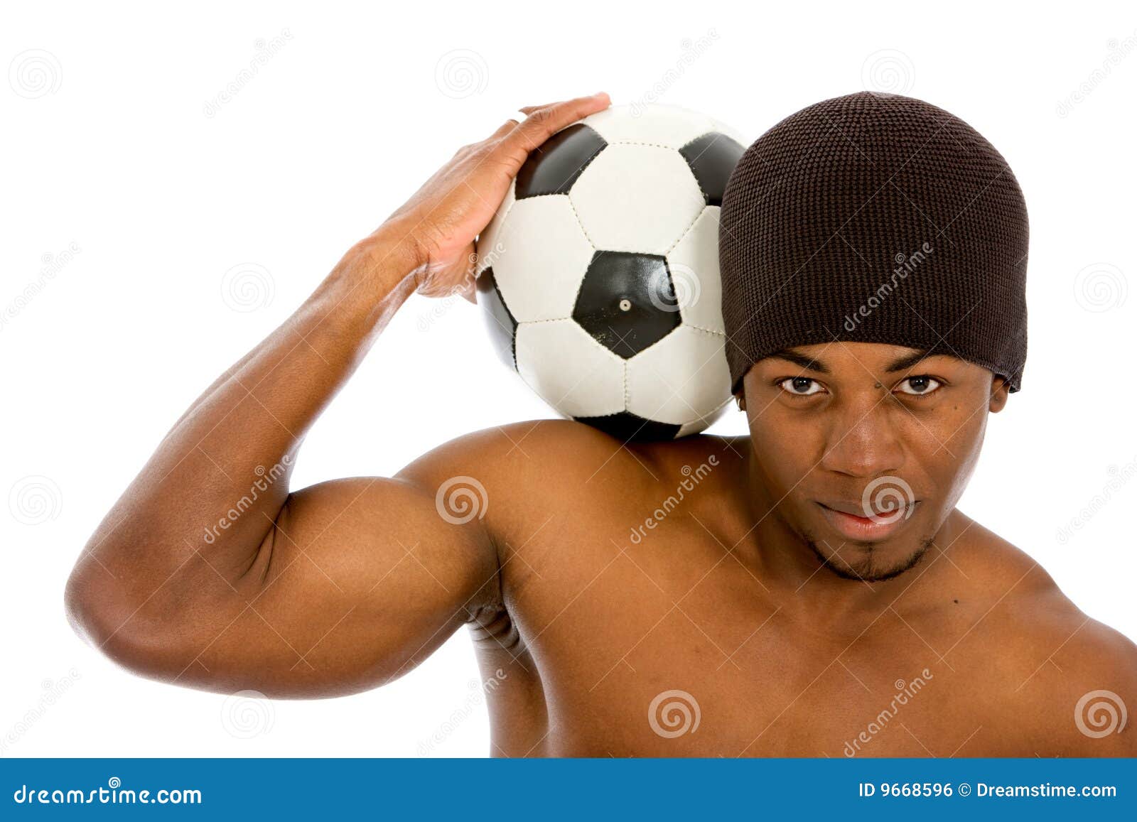 Football player stock photo. Image of attractive, player - 9668596