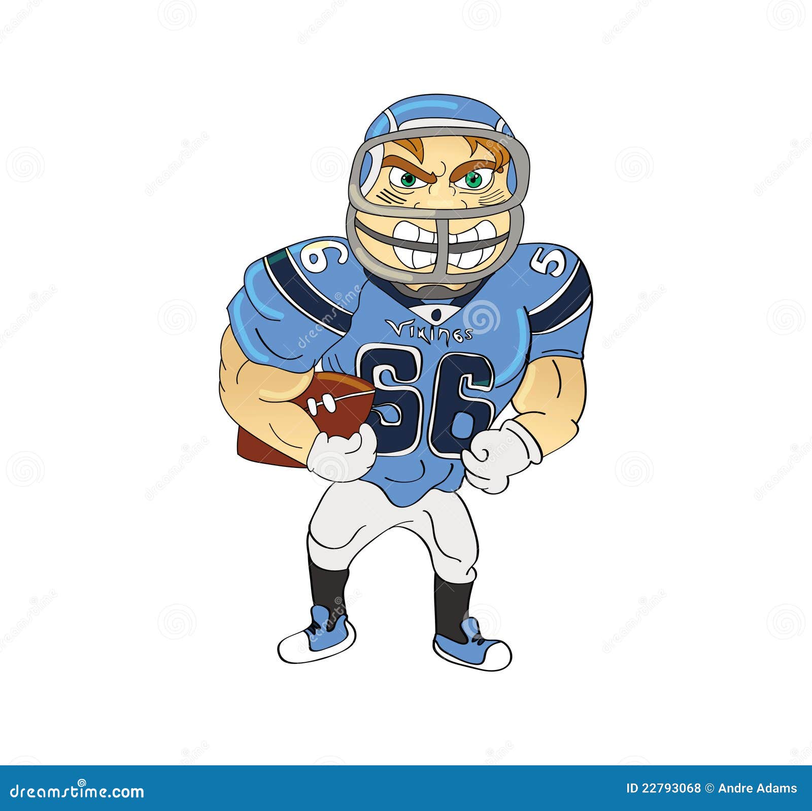 Football Player American Royalty Free Stock Photos - Image: 22793068