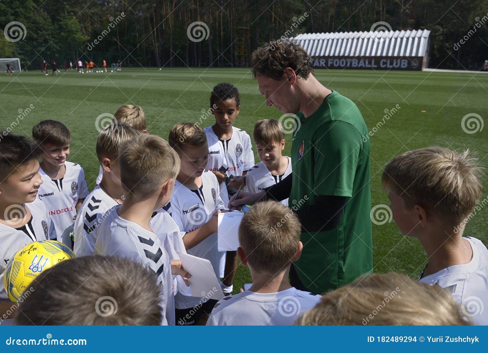 Player Of Ukraine National Football Team Oleg Gusev ...