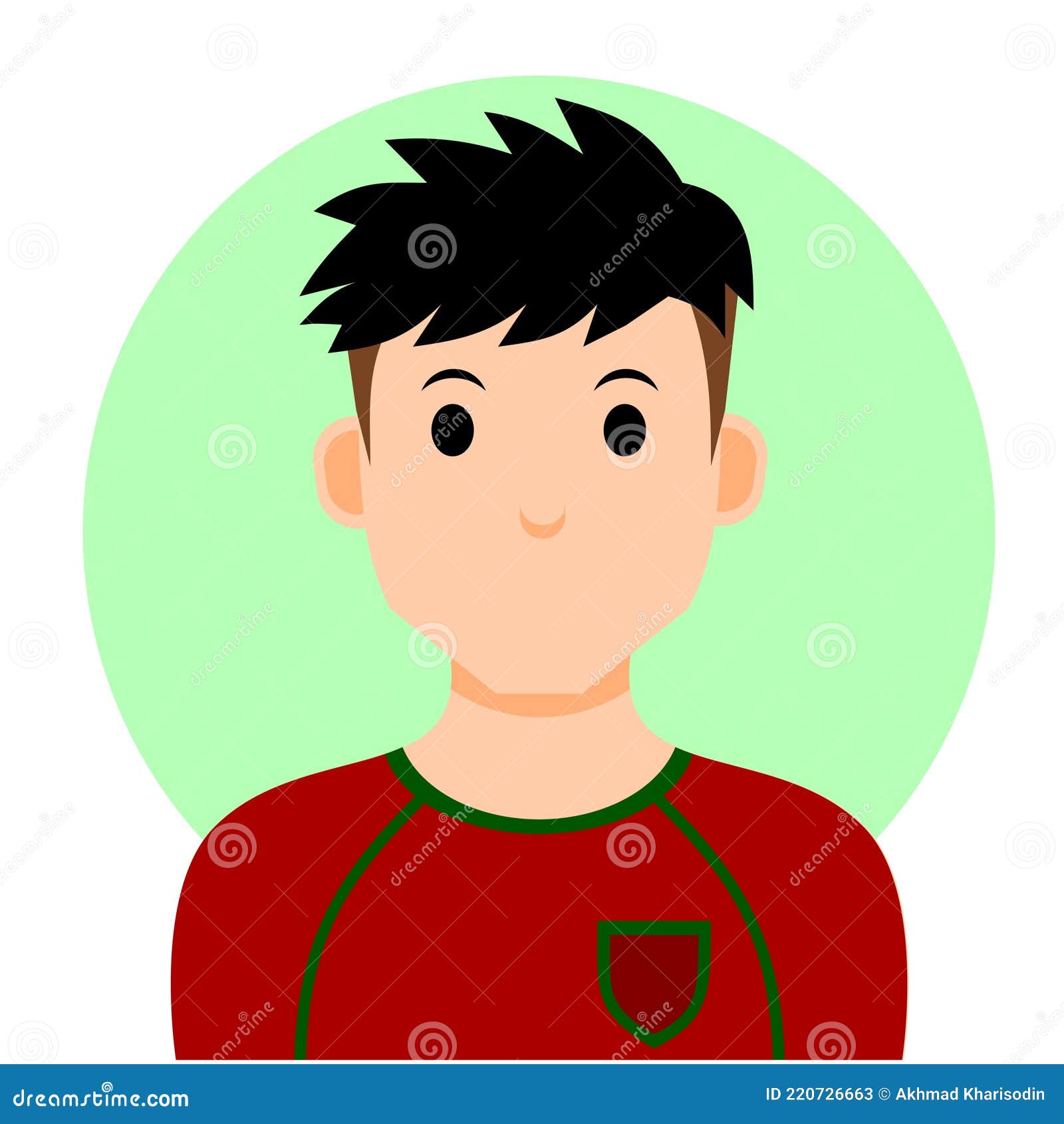 soccer sport player avatar character Stock Vector Image  Art  Alamy