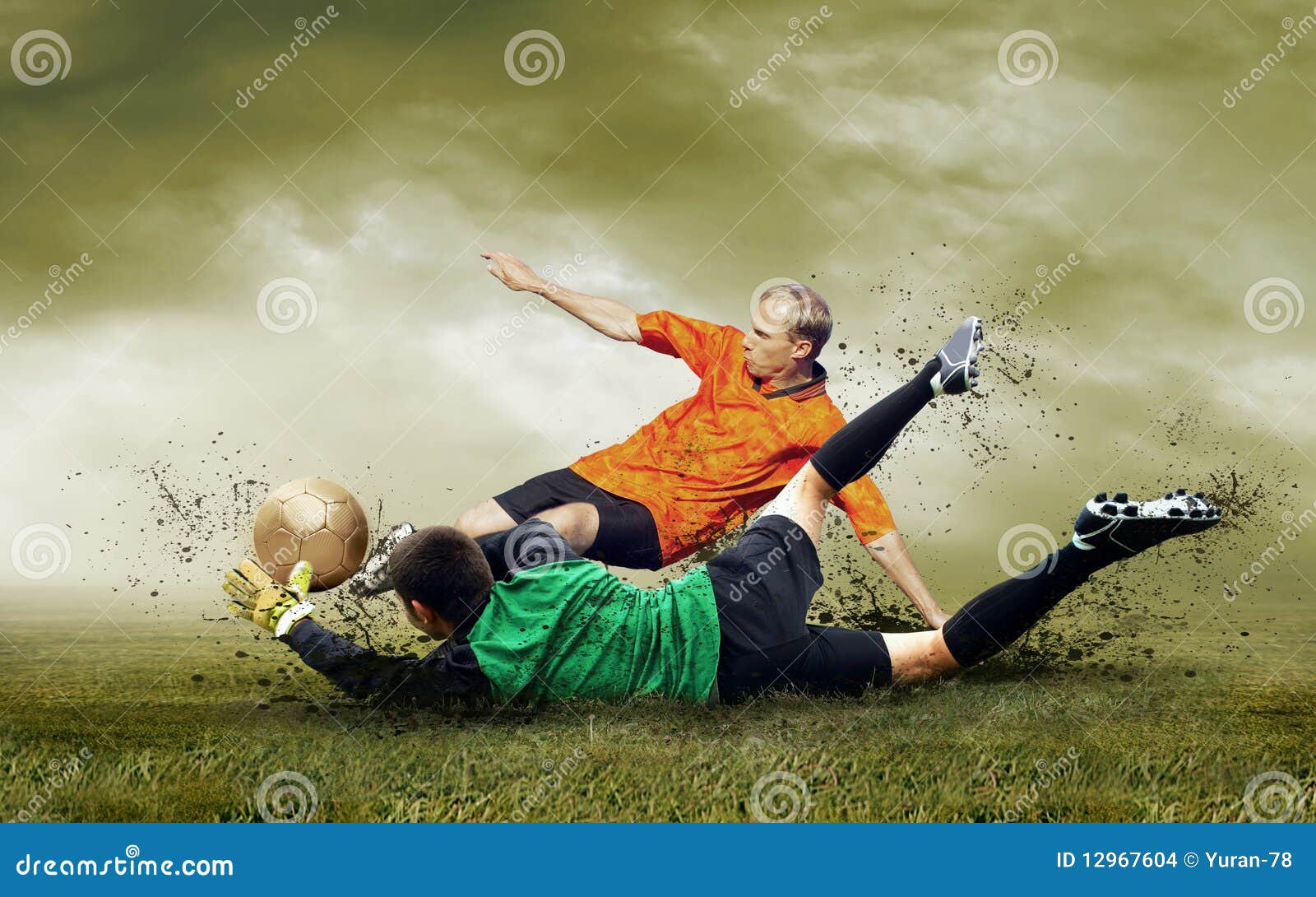 Football Two Players Stock Photos - 40,352 Images