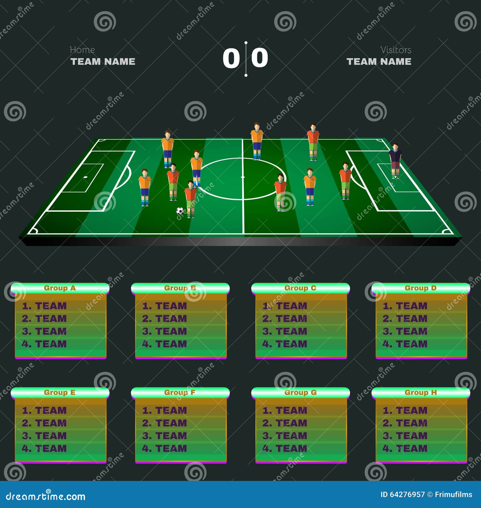 illustration of football positions for this year