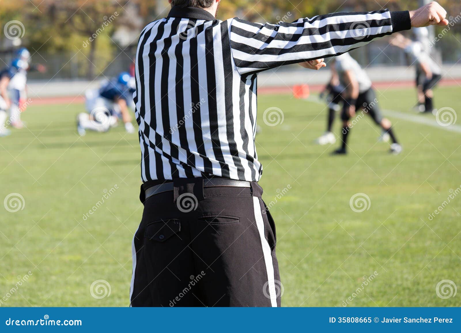 Football referee stock image. Image of referee, watch 35808665