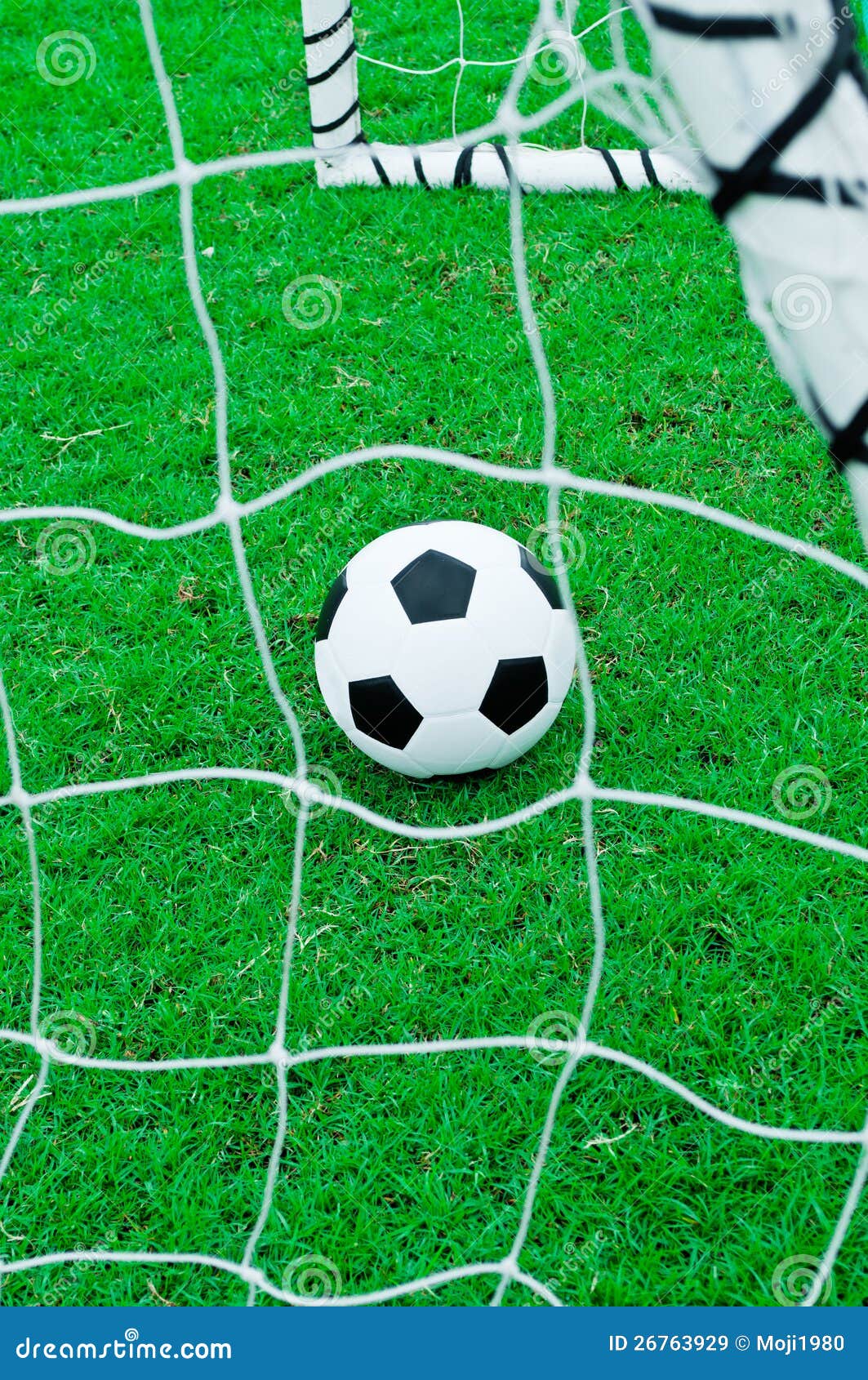 Football and Soccer Fields. Stock Image Image of exercise, light