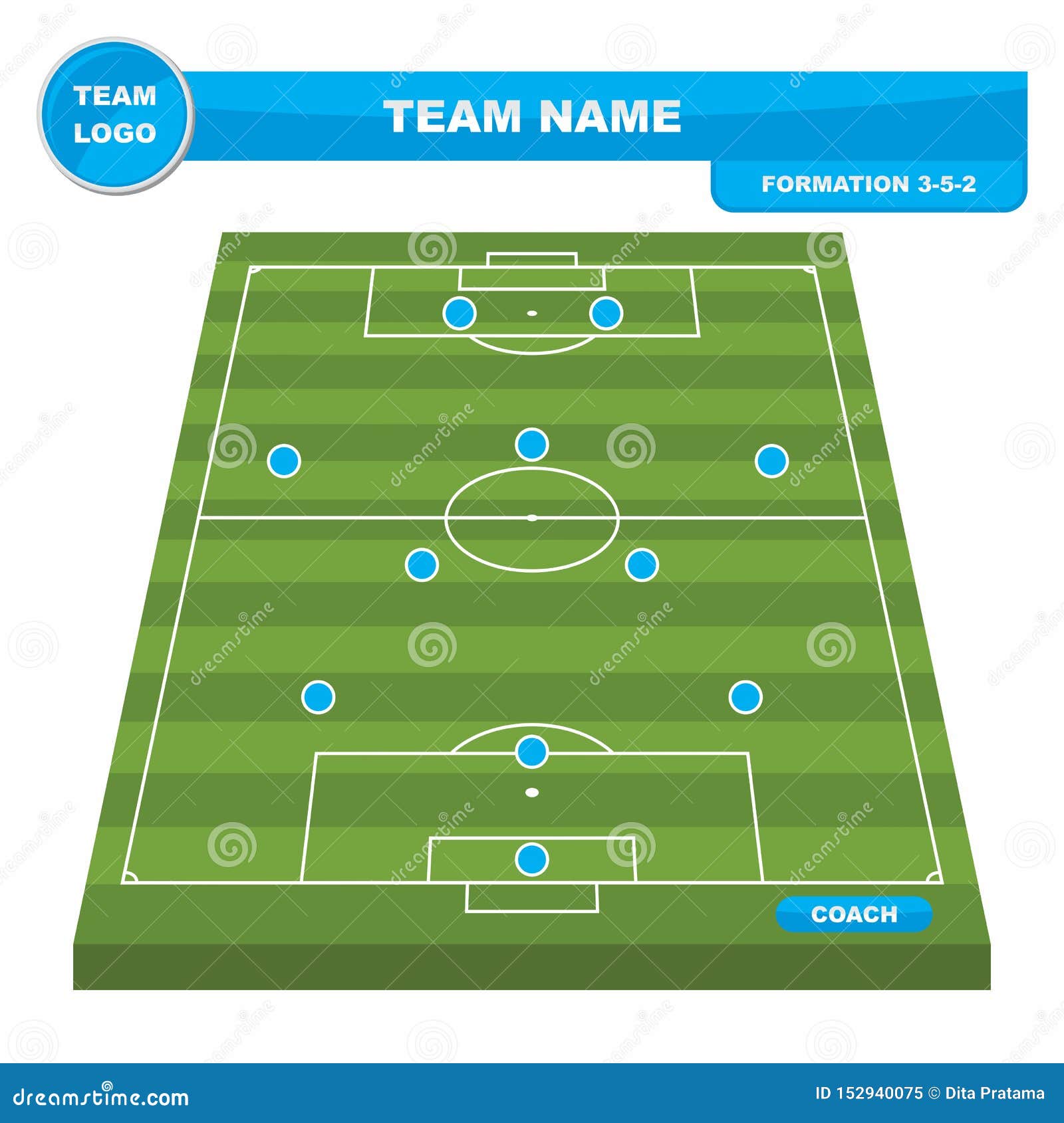 Albums 97+ Images 4-4-2 soccer formation template Stunning
