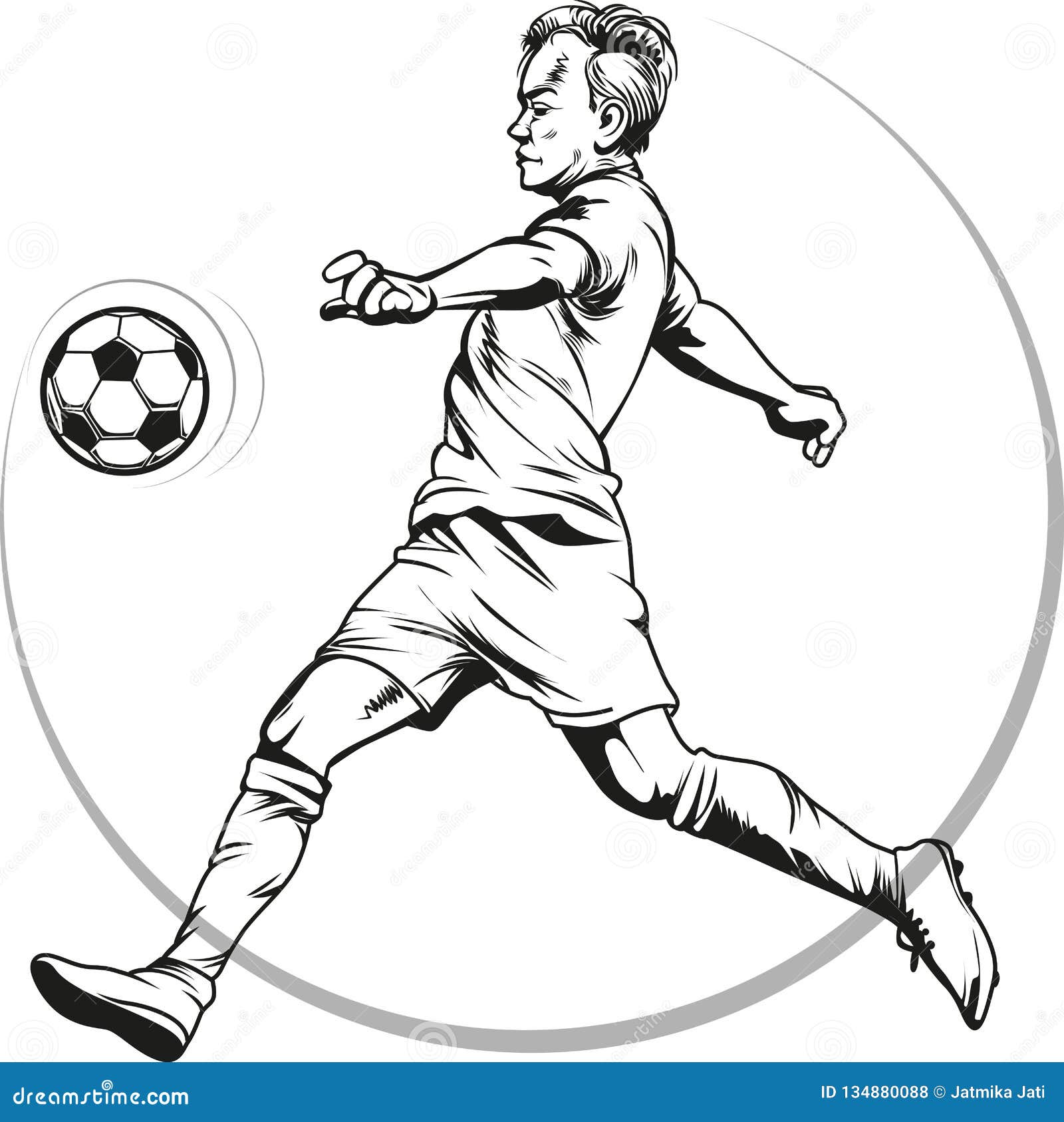 How to draw Football memory drawing tutorial step by step for beginners to  win art contest  YouTube