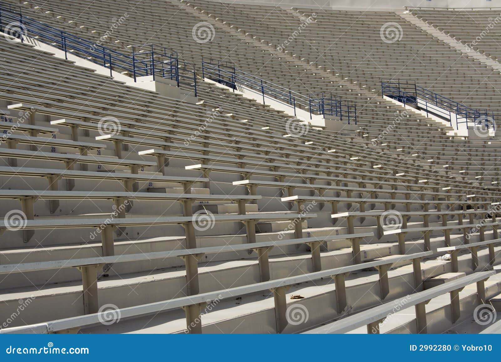 Football Stadium Seating stock photo. Image of aisles - 2992280