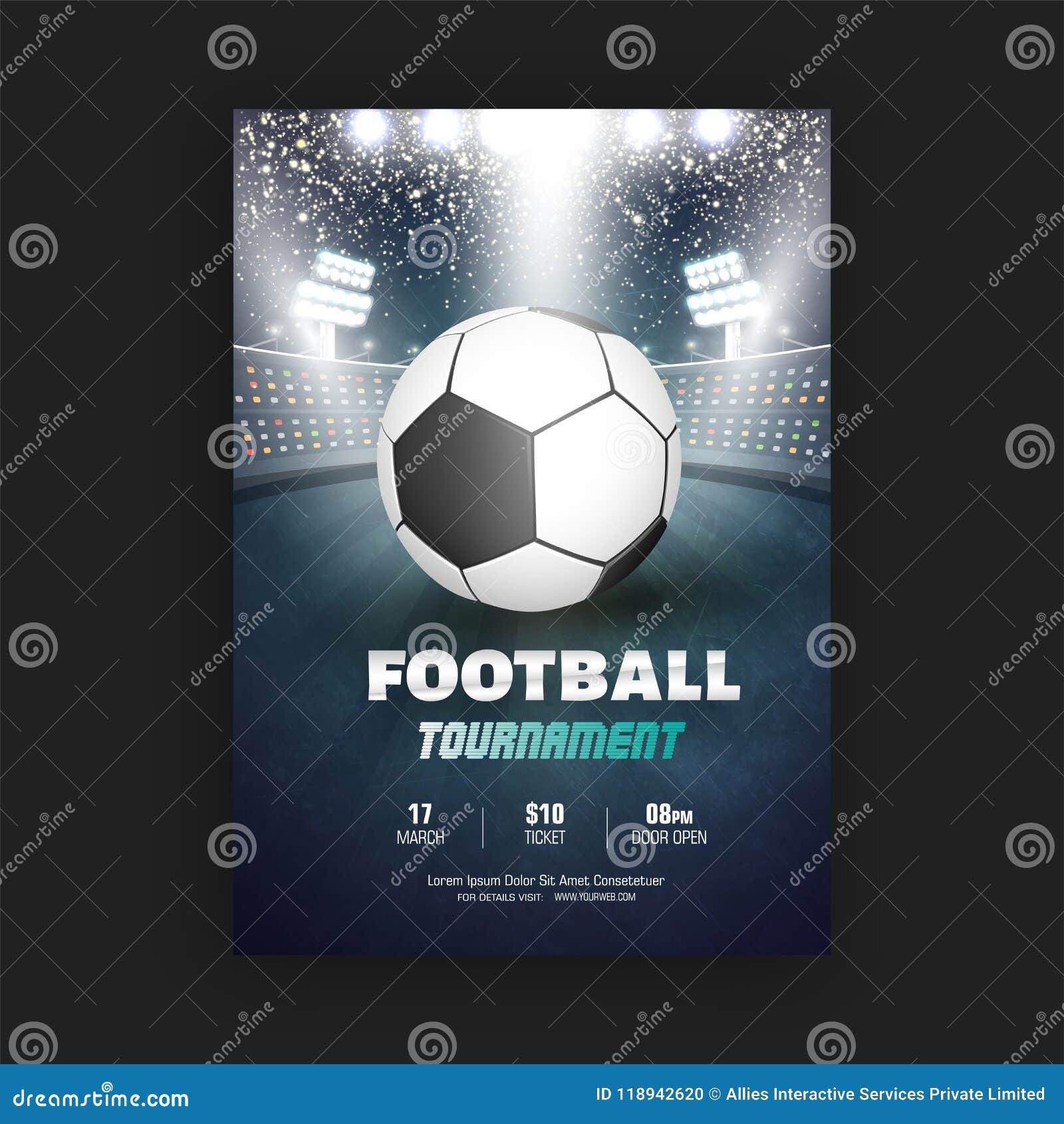 Championship Football Poster Stock Illustrations – 21,363