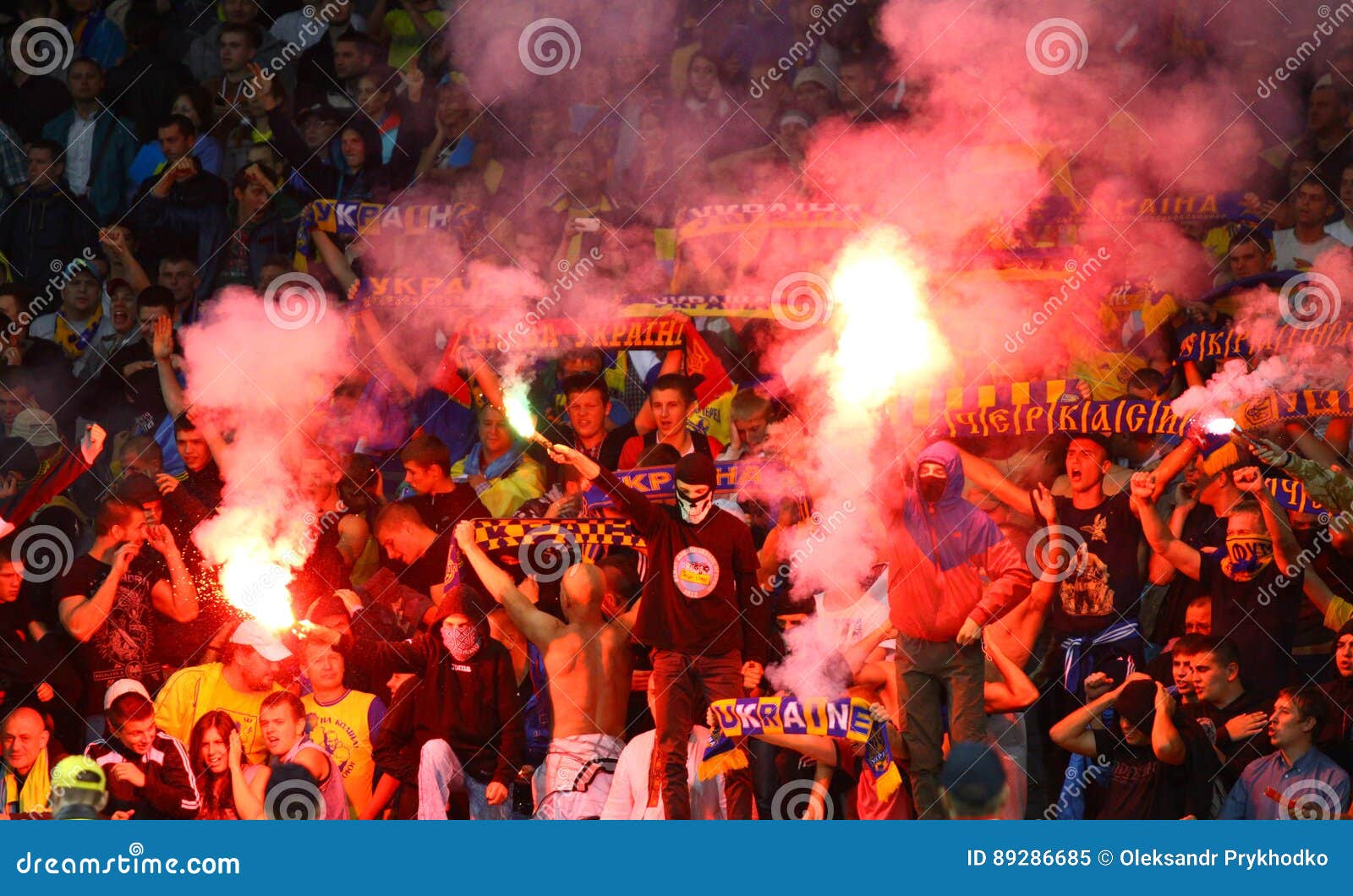 Football Ultra Supporters Ultras Image - of people, game: 89286685