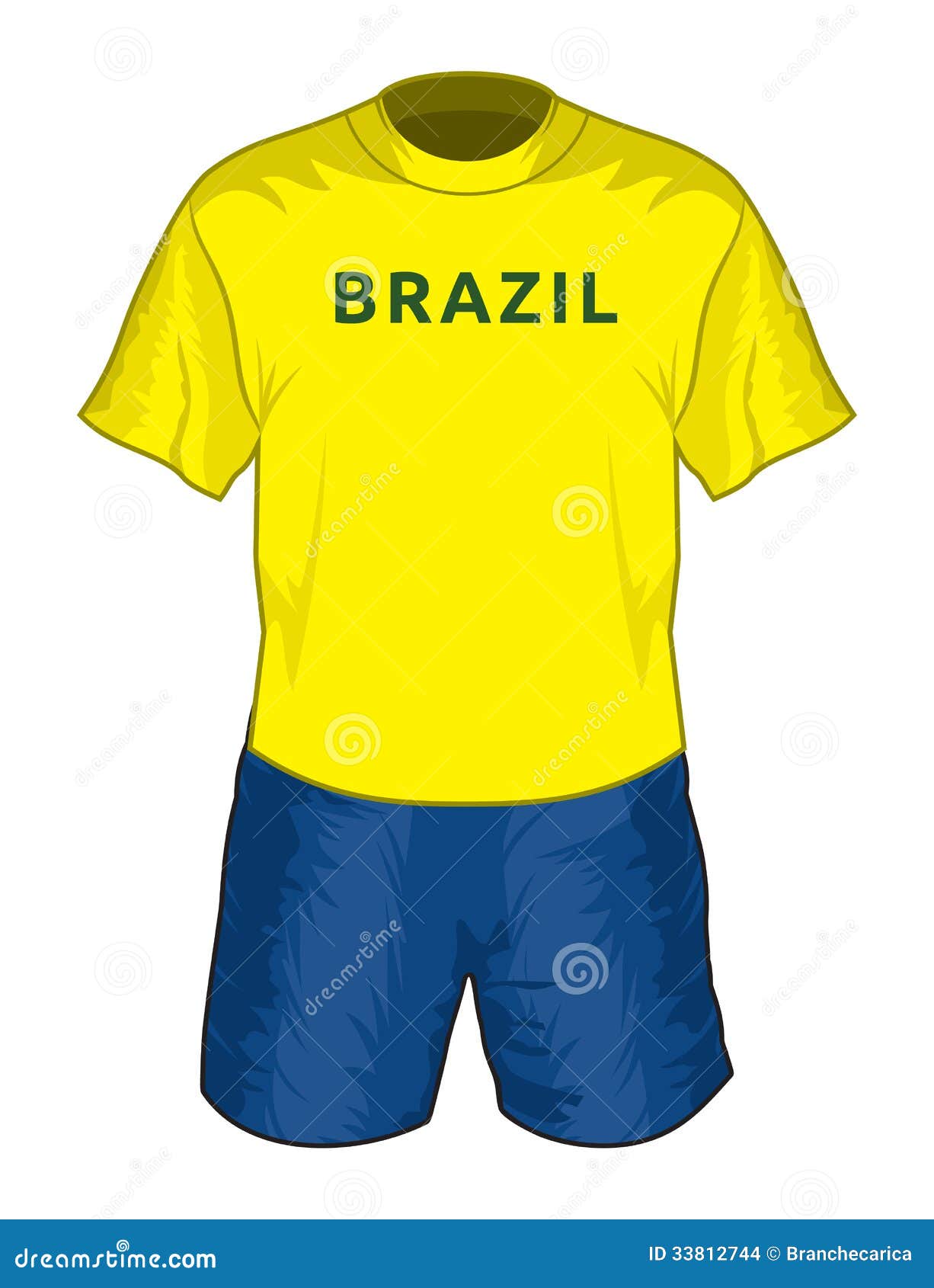 Football uniform stock illustration. Illustration of soccer 33812744