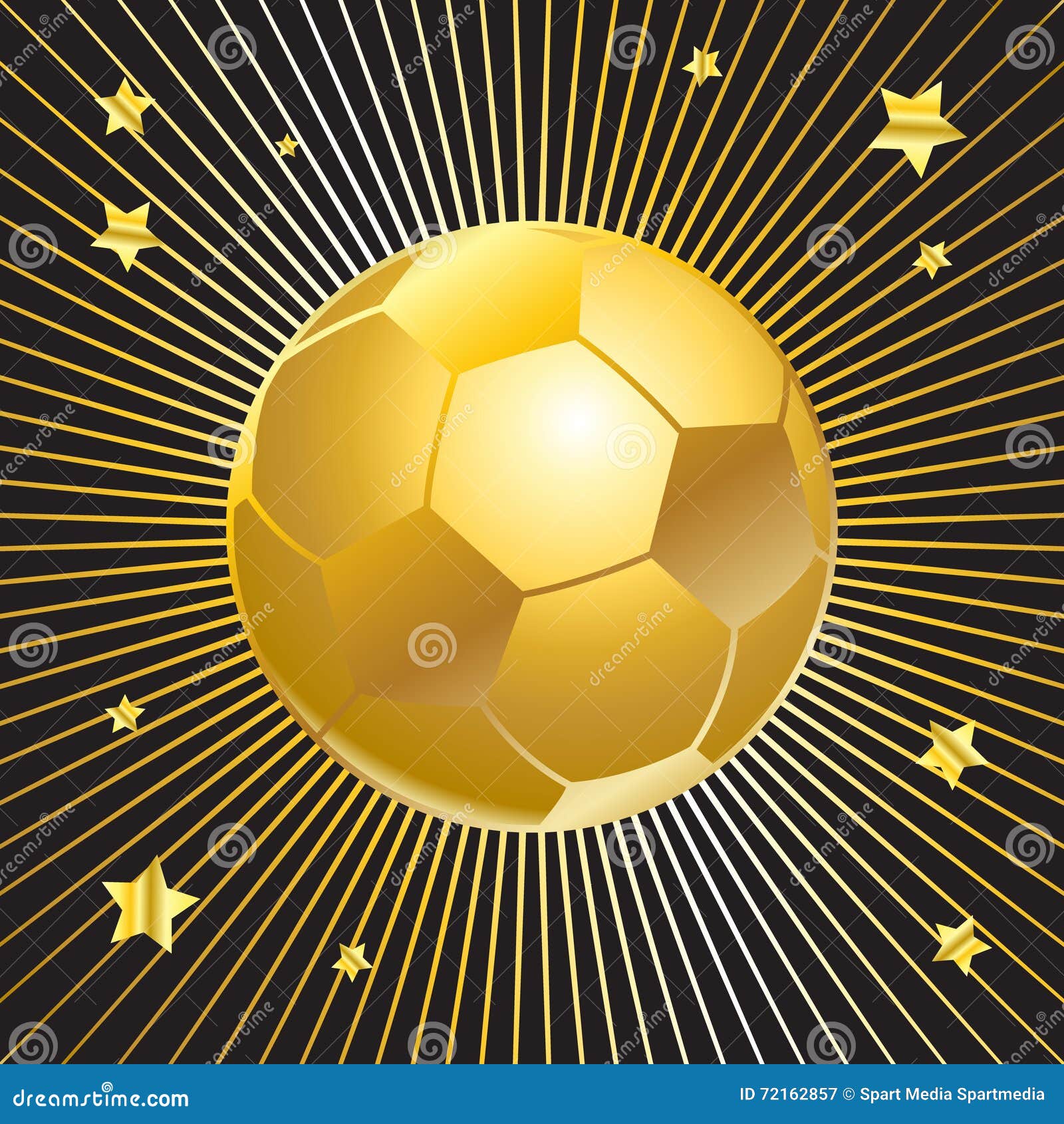 Football 2022 Wallpaper Winner Cup Gold Soccer Ball Stars Banner Sign  Vector Stock Vector - Illustration of active, ball: 72162857